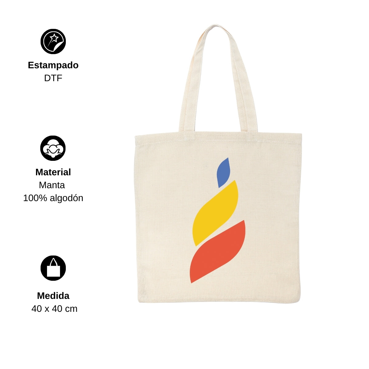 Bolsa Tote Bag Reutilizable Torneo de la Amistad D5