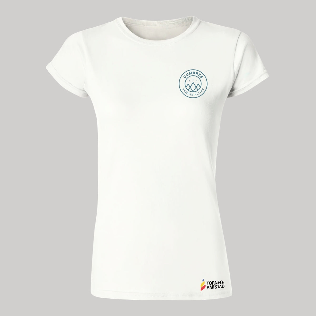 Playera Mujer Algodón Torneo de la Amistad D2E Cumbres