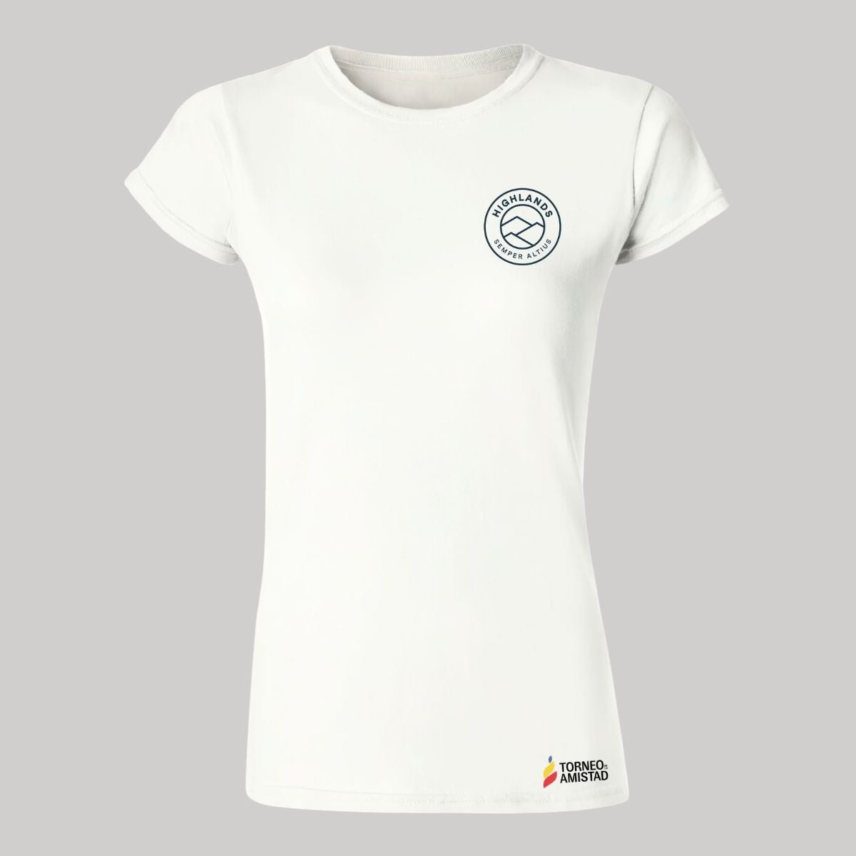 Playera Mujer Algodón Torneo de la Amistad D2E Highlands