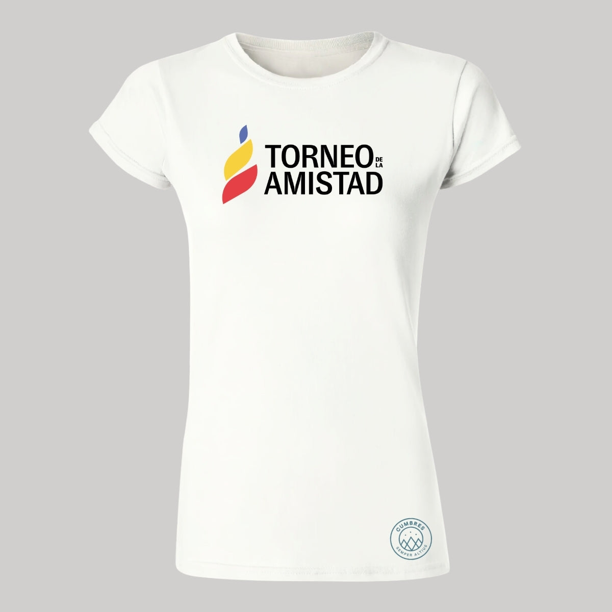 Playera Mujer Algodón Torneo de la Amistad D3T Cumbres