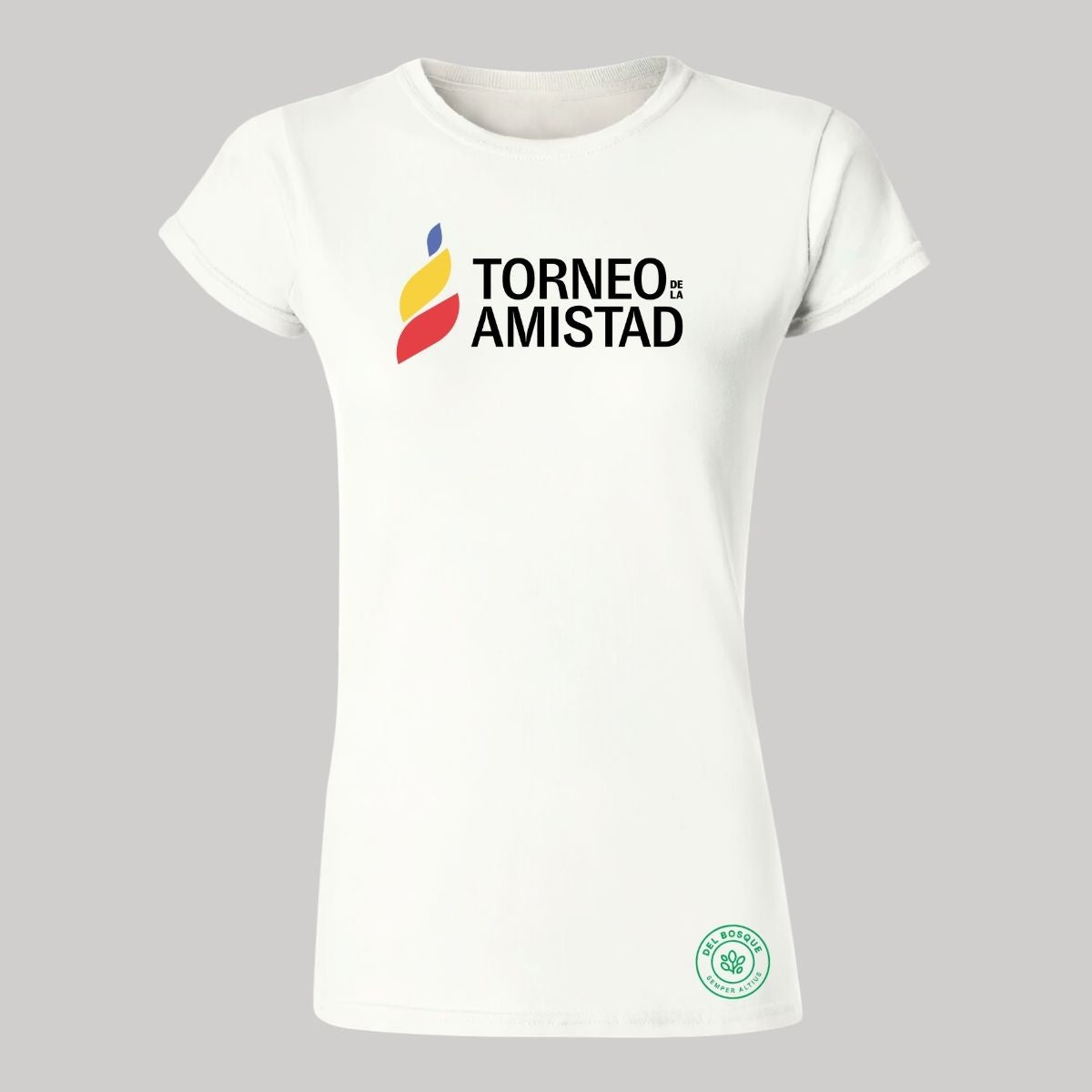 Playera Mujer Algodón Torneo de la Amistad D3T Del Bosque