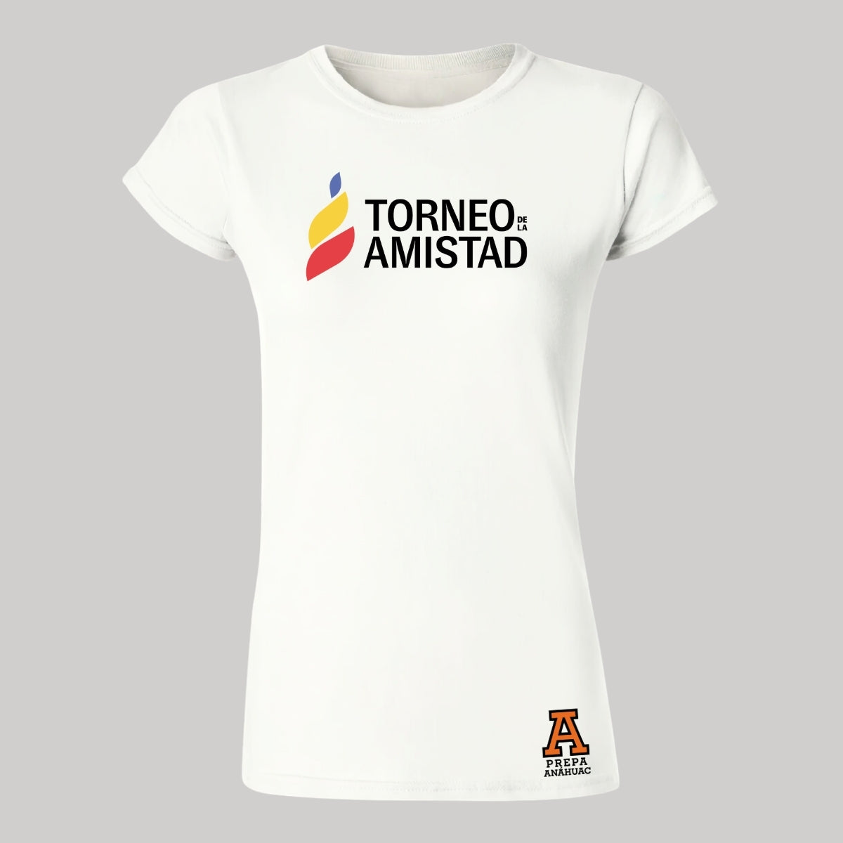 Playera Mujer Algodón Torneo de la Amistad D3T Prepa Anahuac