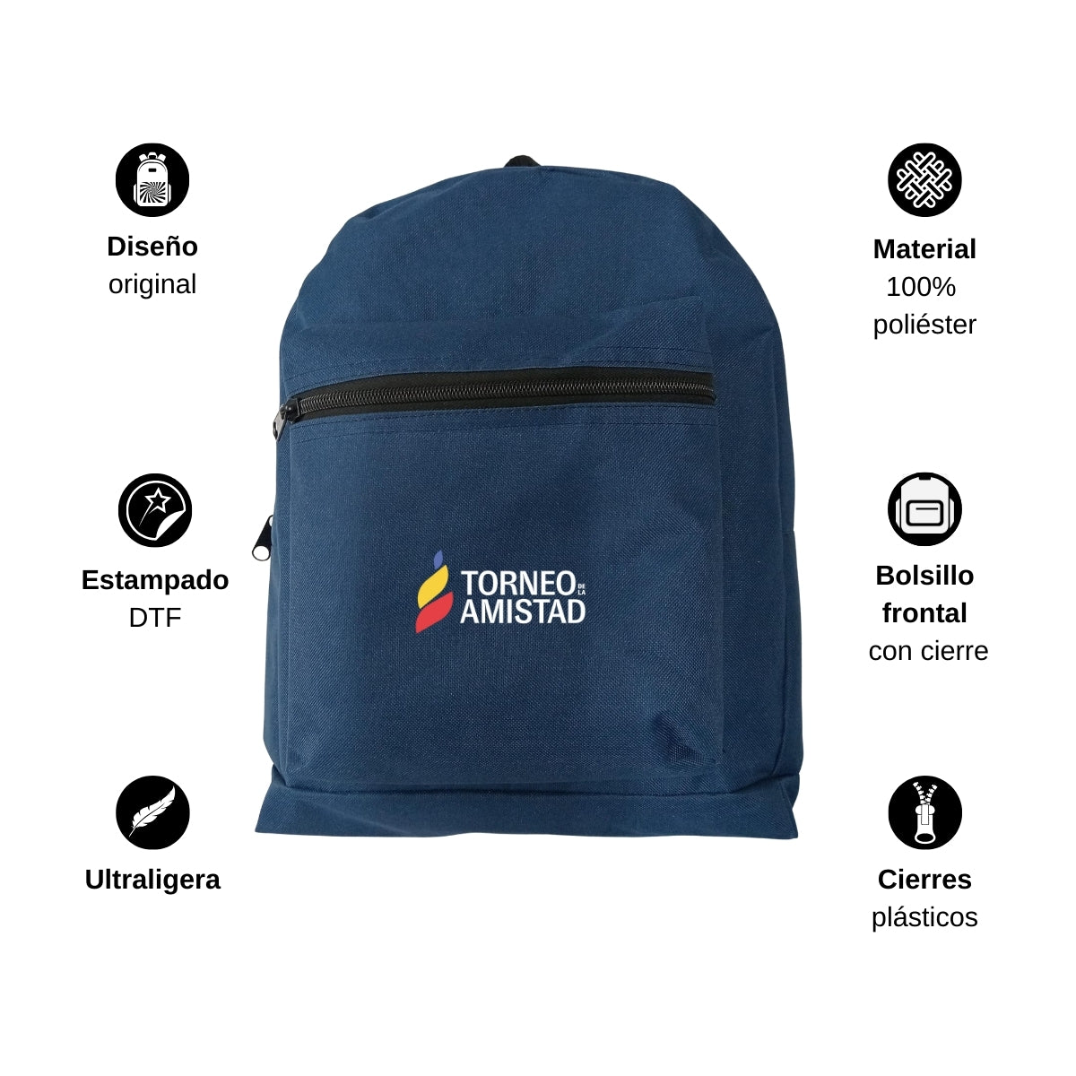 Mochila Escolar Torneo de la Amistad D3