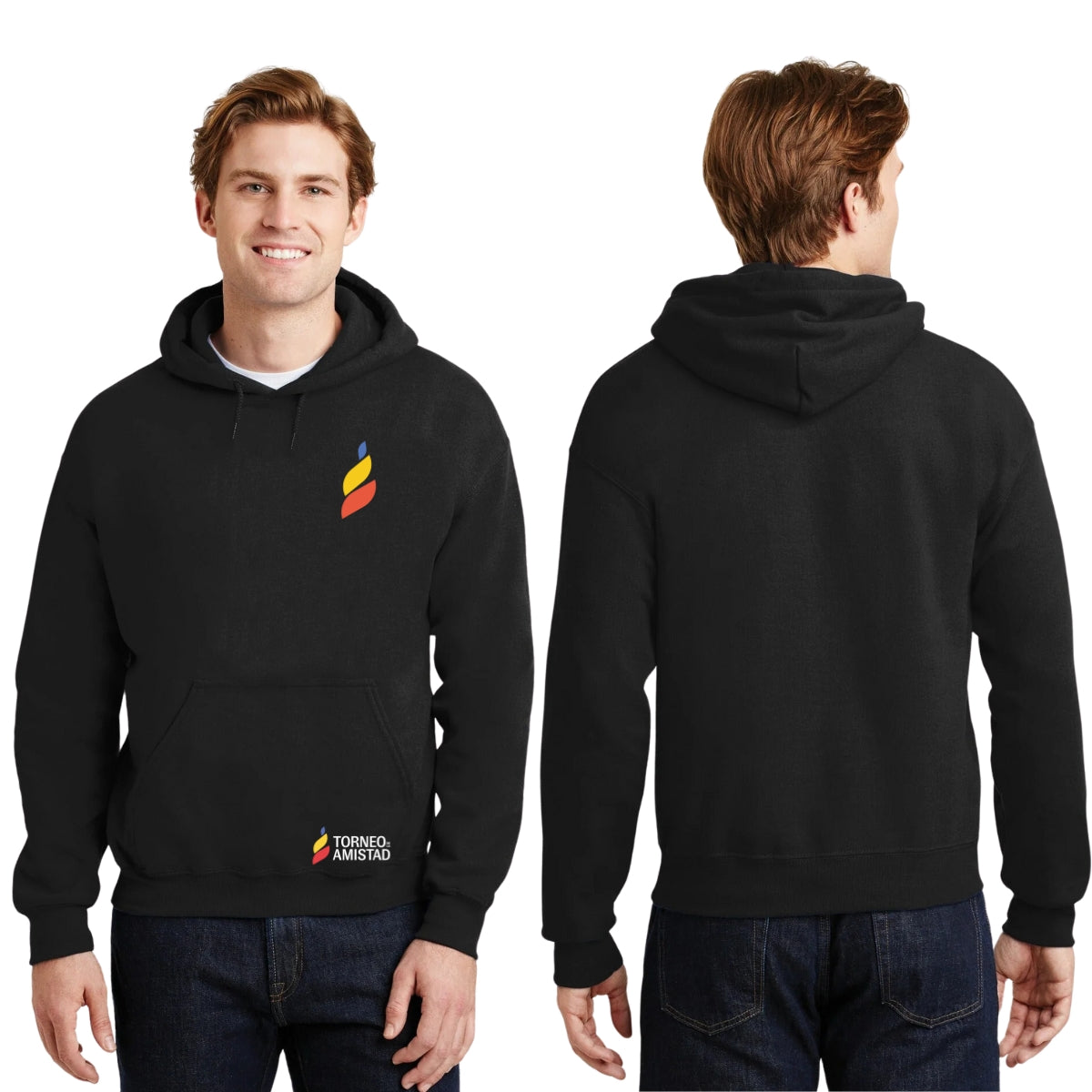 Sudadera Hoodie Unisex Poliéster Torneo de la Amistad D5