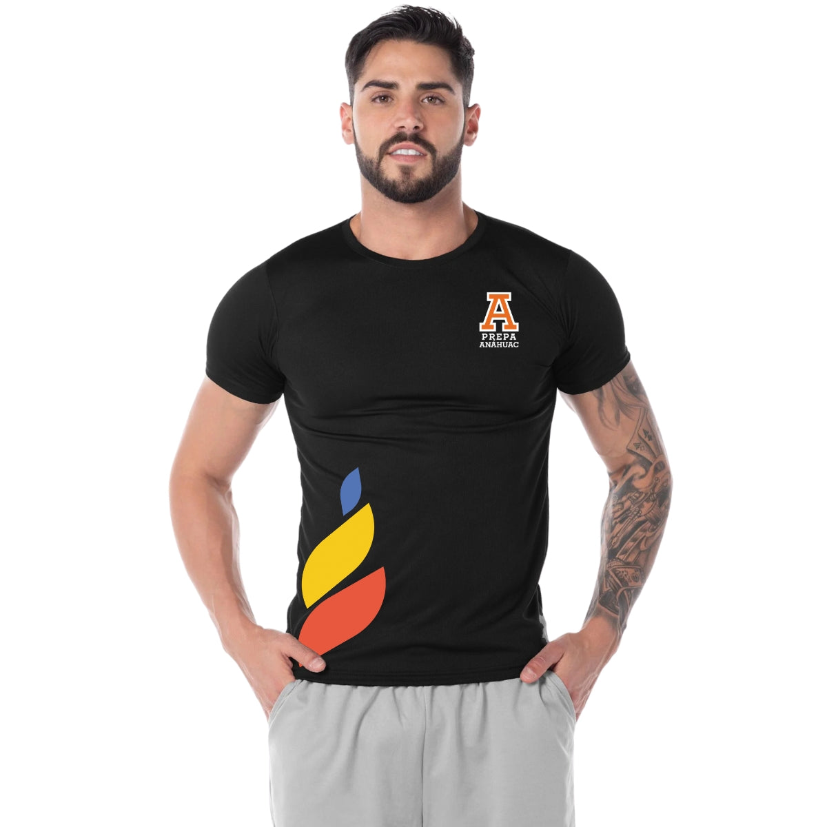 Playera Dry Fit Unisex Poliéster Torneo de la Amistad D1E Prepa Anahuac