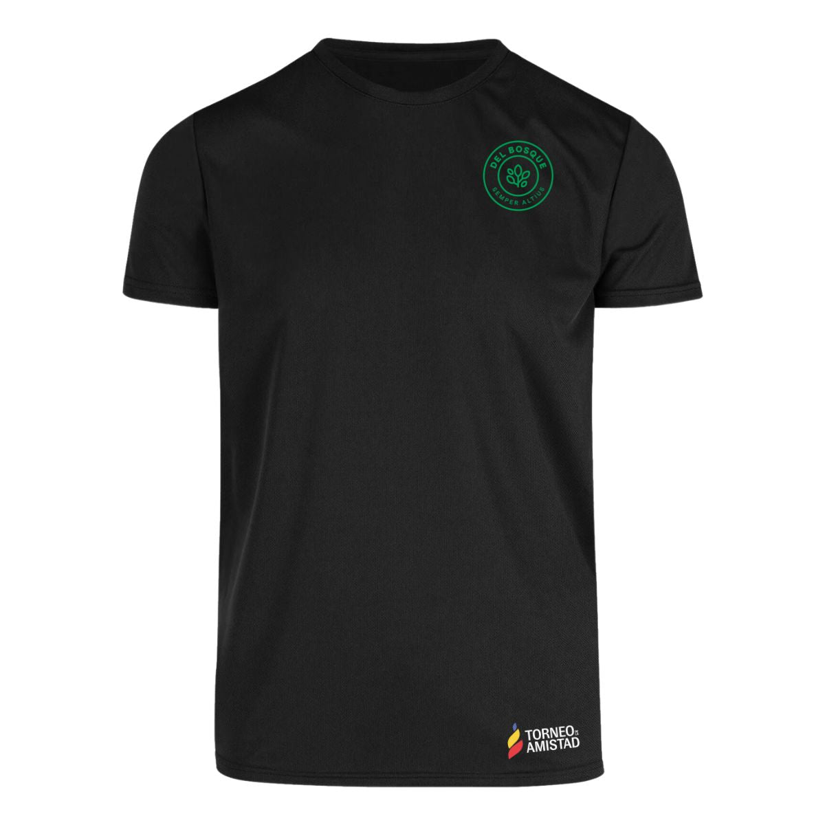 Playera Dry Fit Unisex Poliéster Torneo de la Amistad D2E Del Bosque