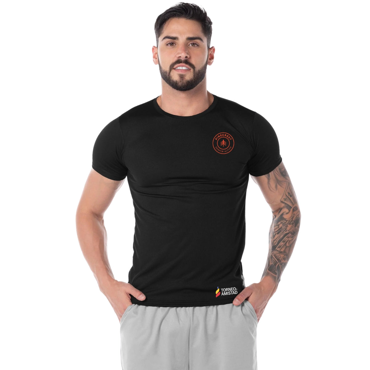 Playera Dry Fit Unisex Poliéster Torneo de la Amistad D2E Pinecrest