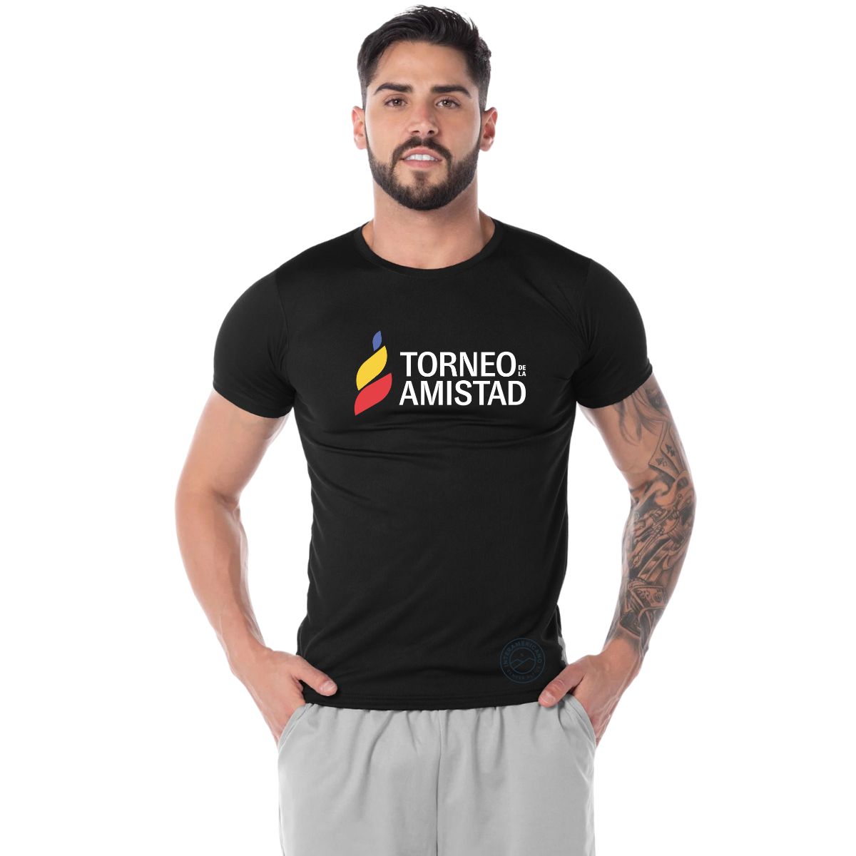 Playera Dry Fit Unisex Poliéster Torneo de la Amistad D3T Interamericano
