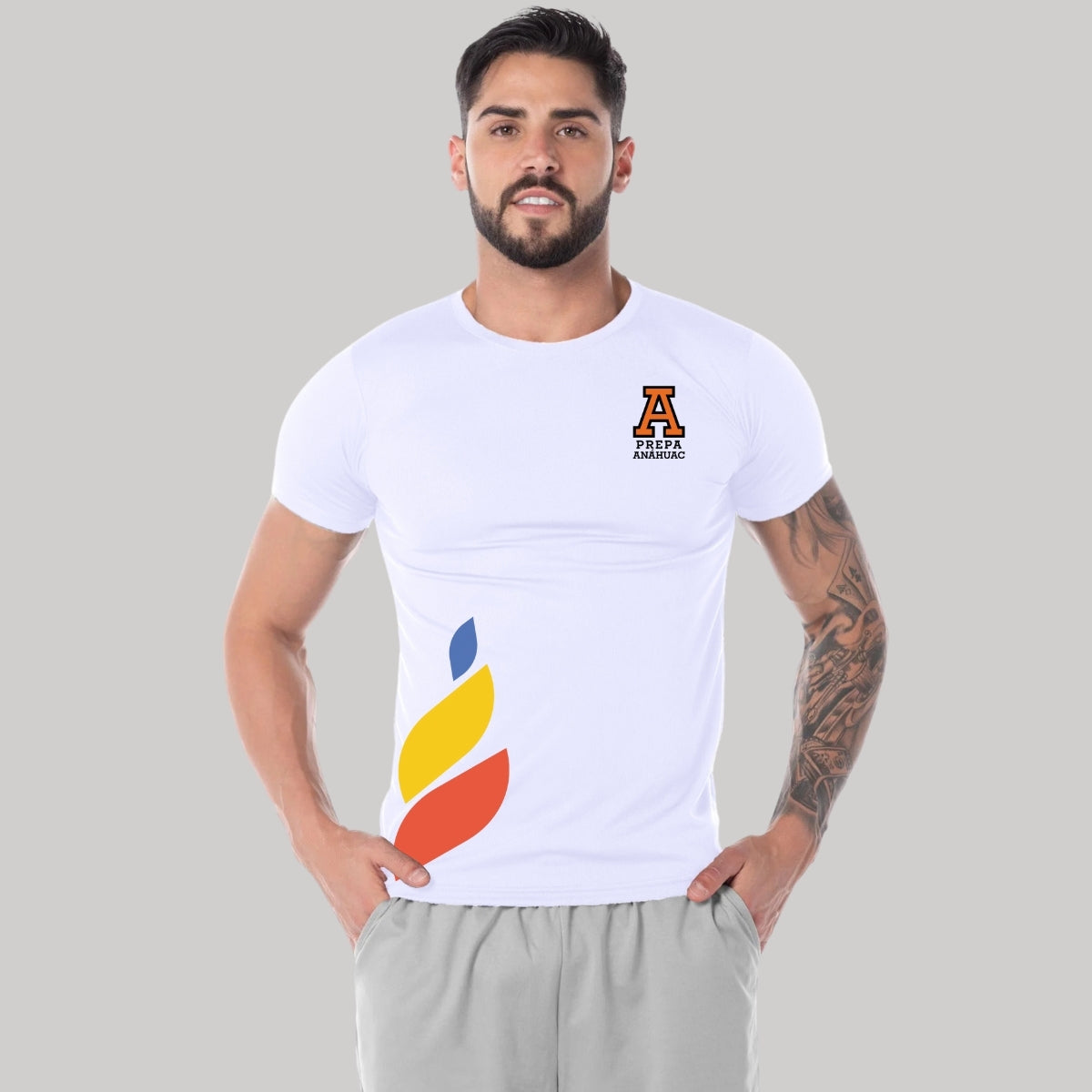 Playera Dry Fit Unisex Poliéster Torneo de la Amistad D1E Prepa Anahuac