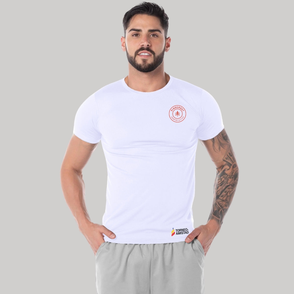 Playera Dry Fit Unisex Poliéster Torneo de la Amistad D2E Pinecrest
