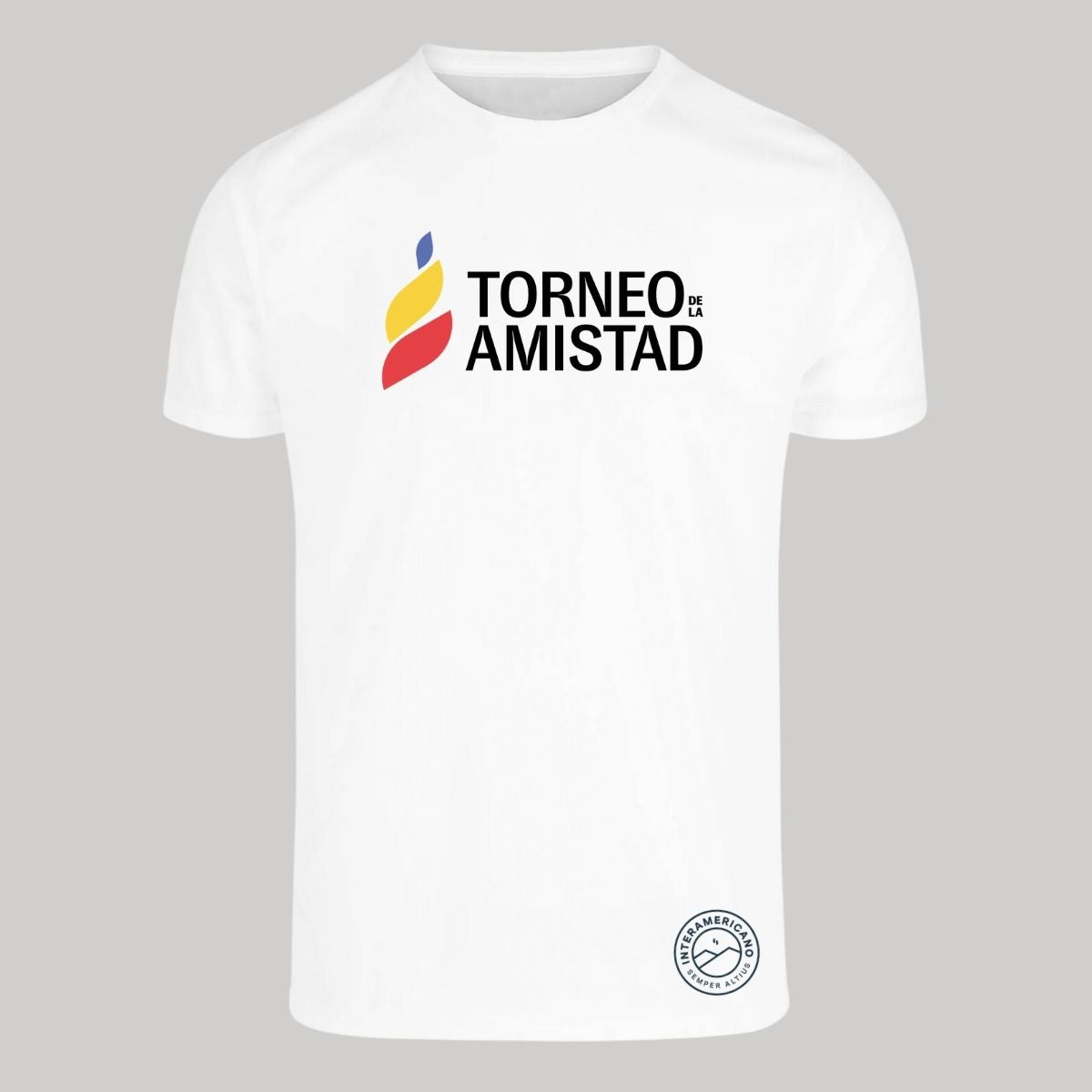 Playera Dry Fit Unisex Poliéster Torneo de la Amistad D3T Interamericano