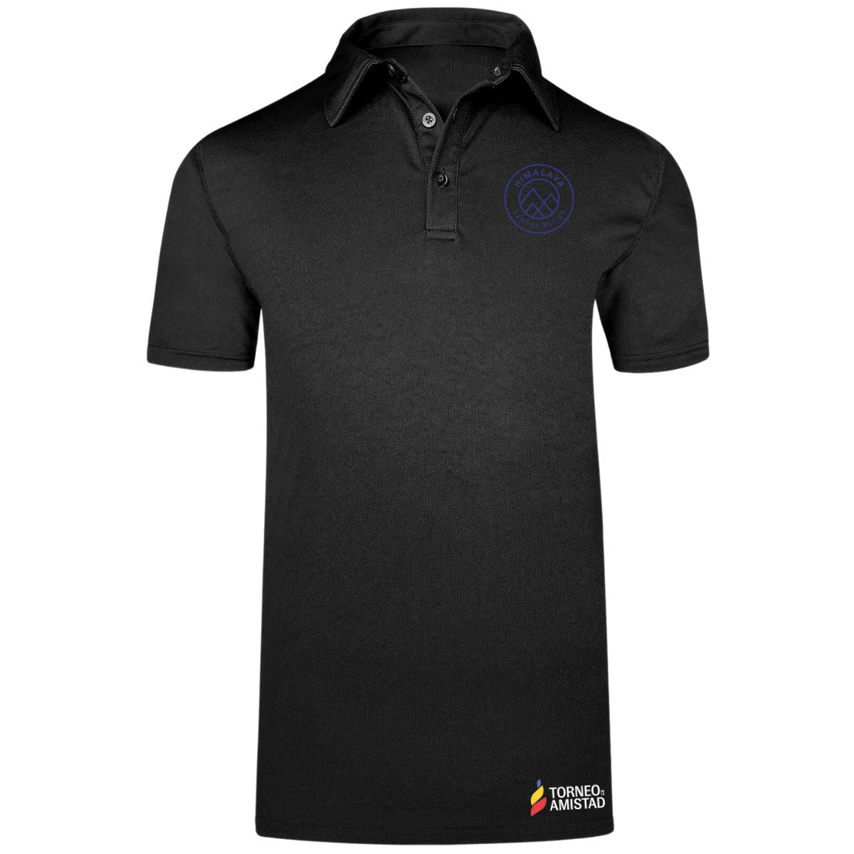 Playera Polo Dry Fit Unisex Poliéster Torneo de la Amistad D2E Himalaya