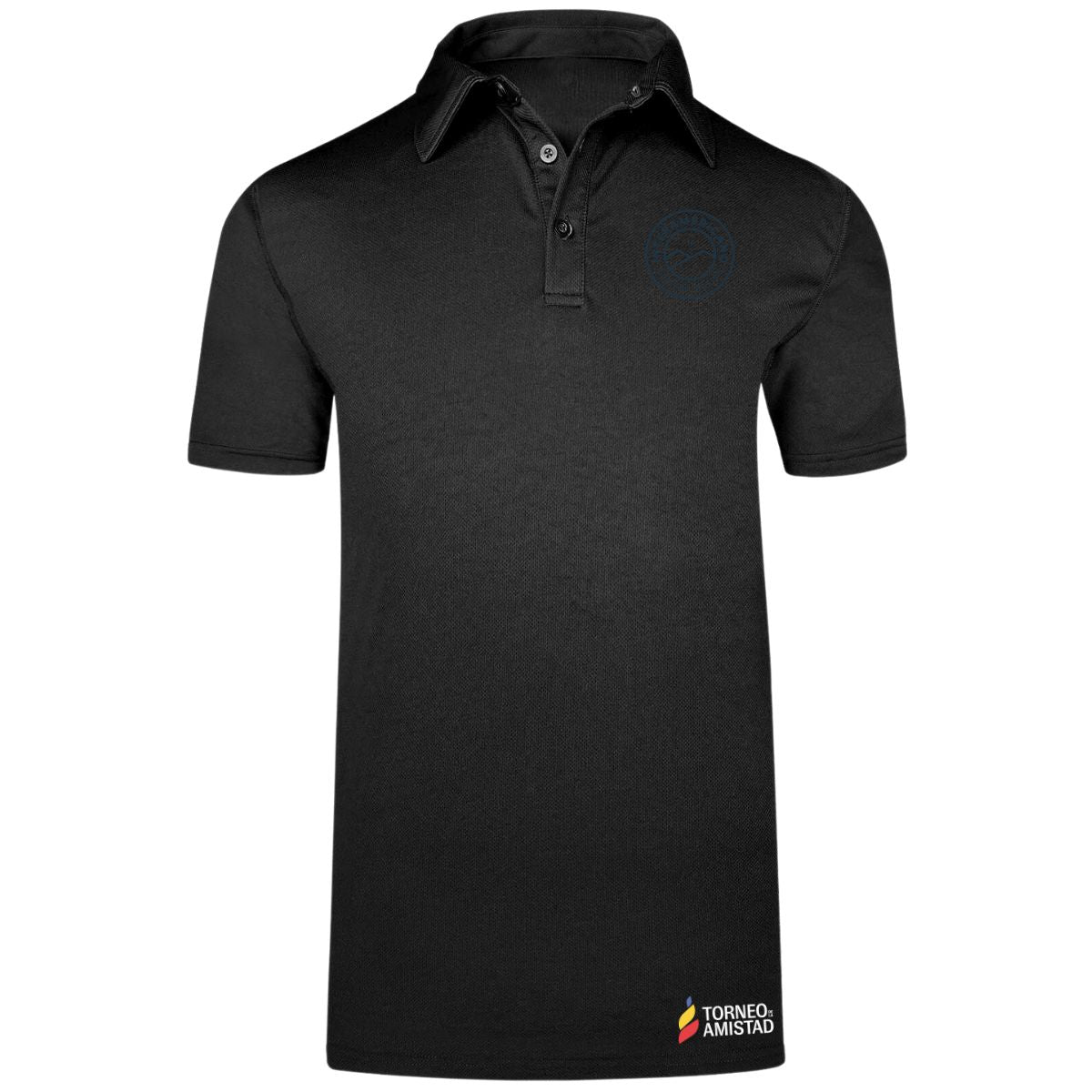 Playera Polo Dry Fit Unisex Poliéster Torneo de la Amistad D2E Interamericano