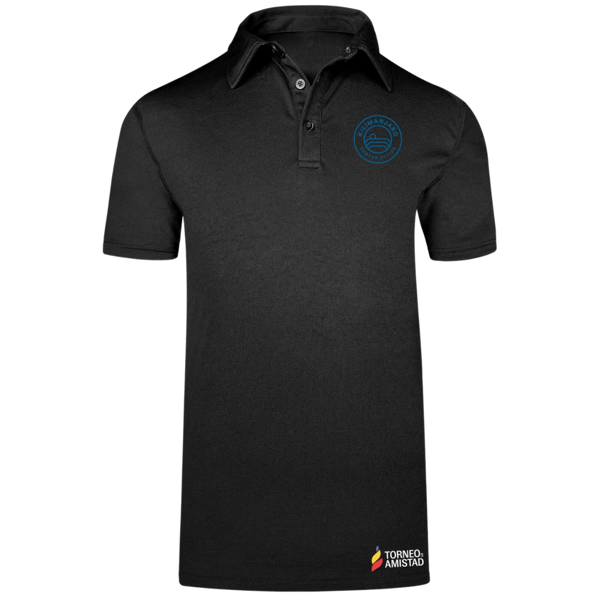 Playera Polo Dry Fit Unisex Poliéster Torneo de la Amistad D2E Kilimanjaro