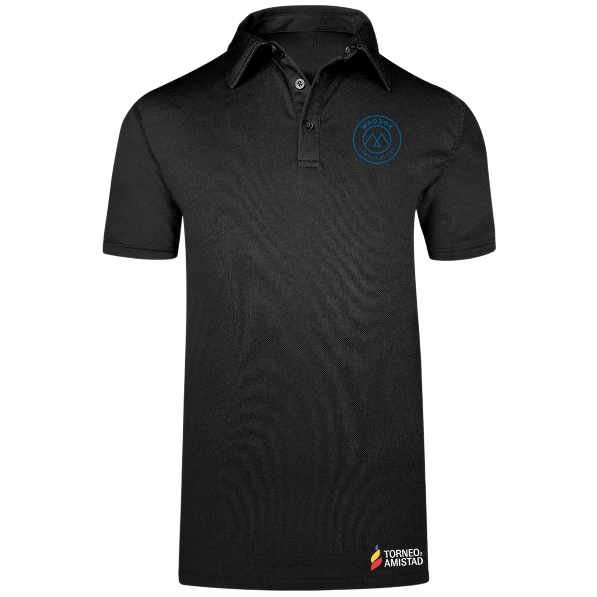 Playera Polo Dry Fit Unisex Poliéster Torneo de la Amistad D2E Maddox