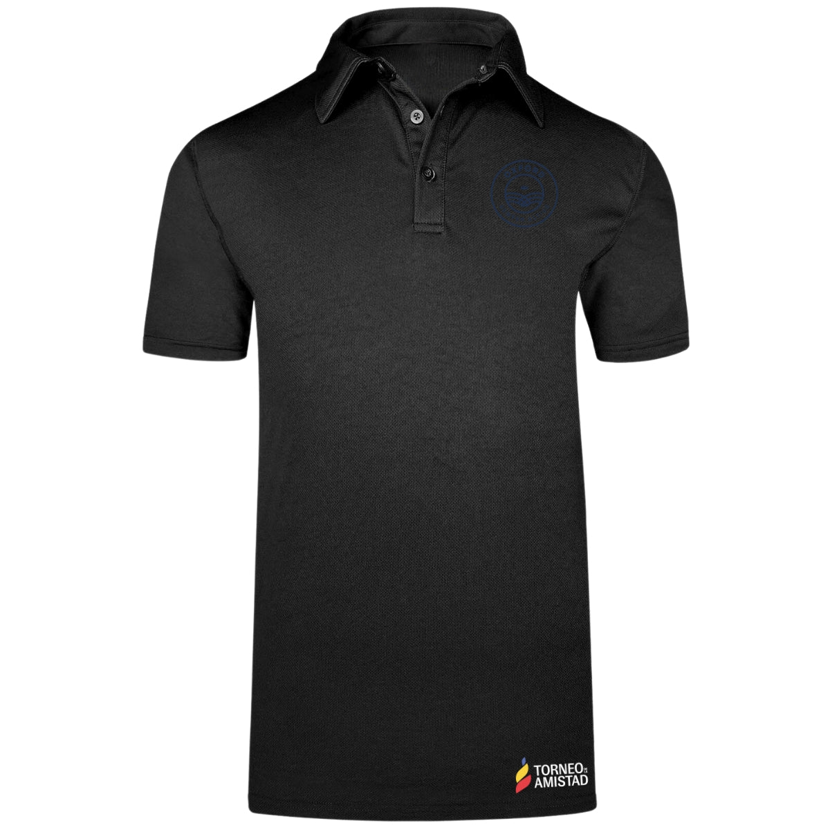 Playera Polo Dry Fit Unisex Poliéster Torneo de la Amistad D2E Oxford