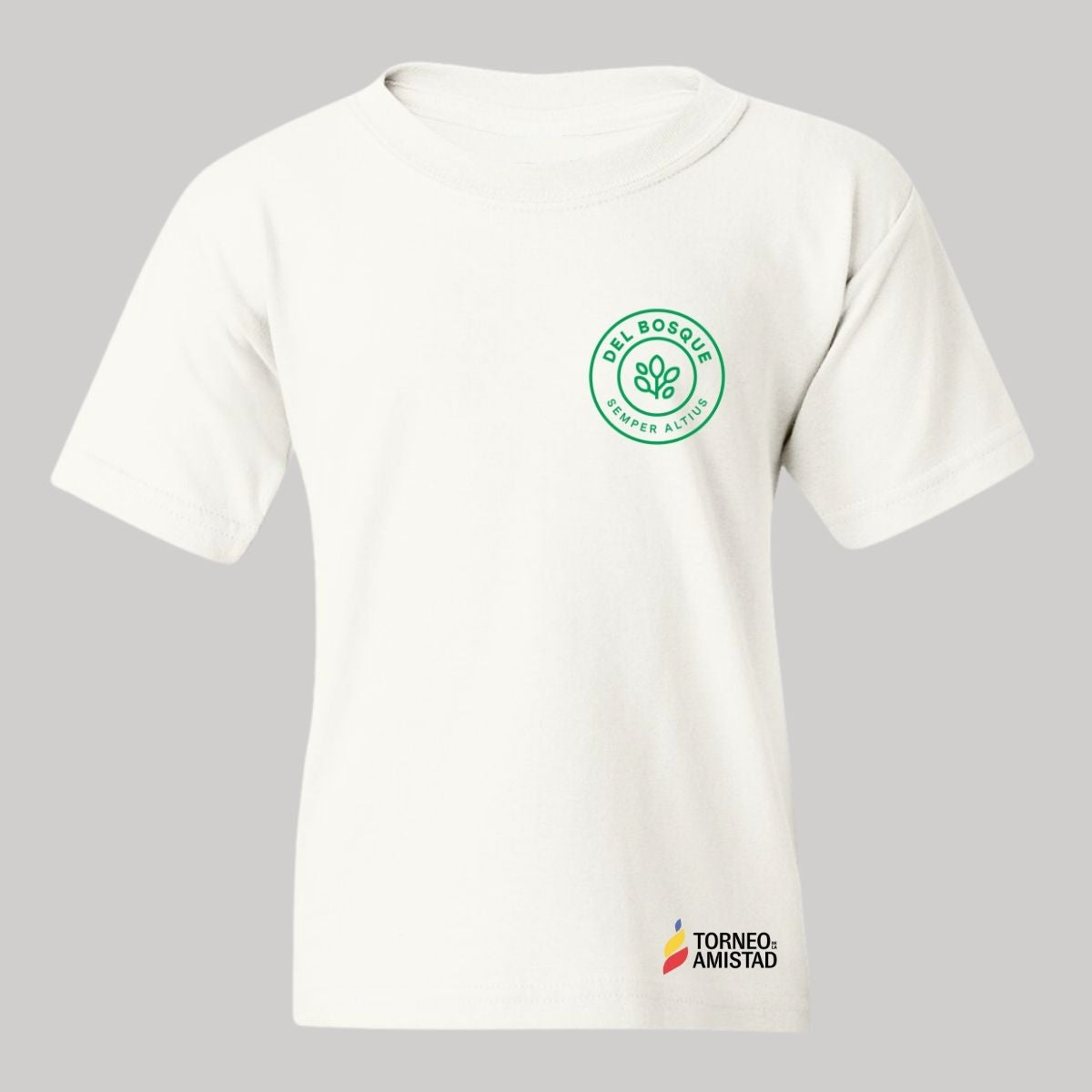 Playera Dry Fit Infantil Poliéster Torneo de la Amistad D2E Del Bosque