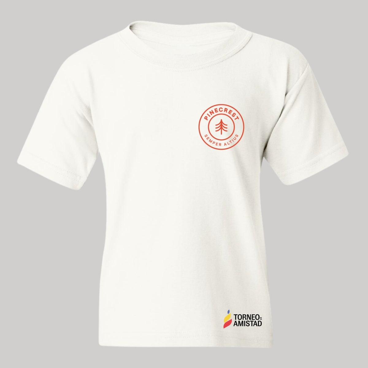 Playera Dry Fit Infantil Poliéster Torneo de la Amistad D2E Pinecrest