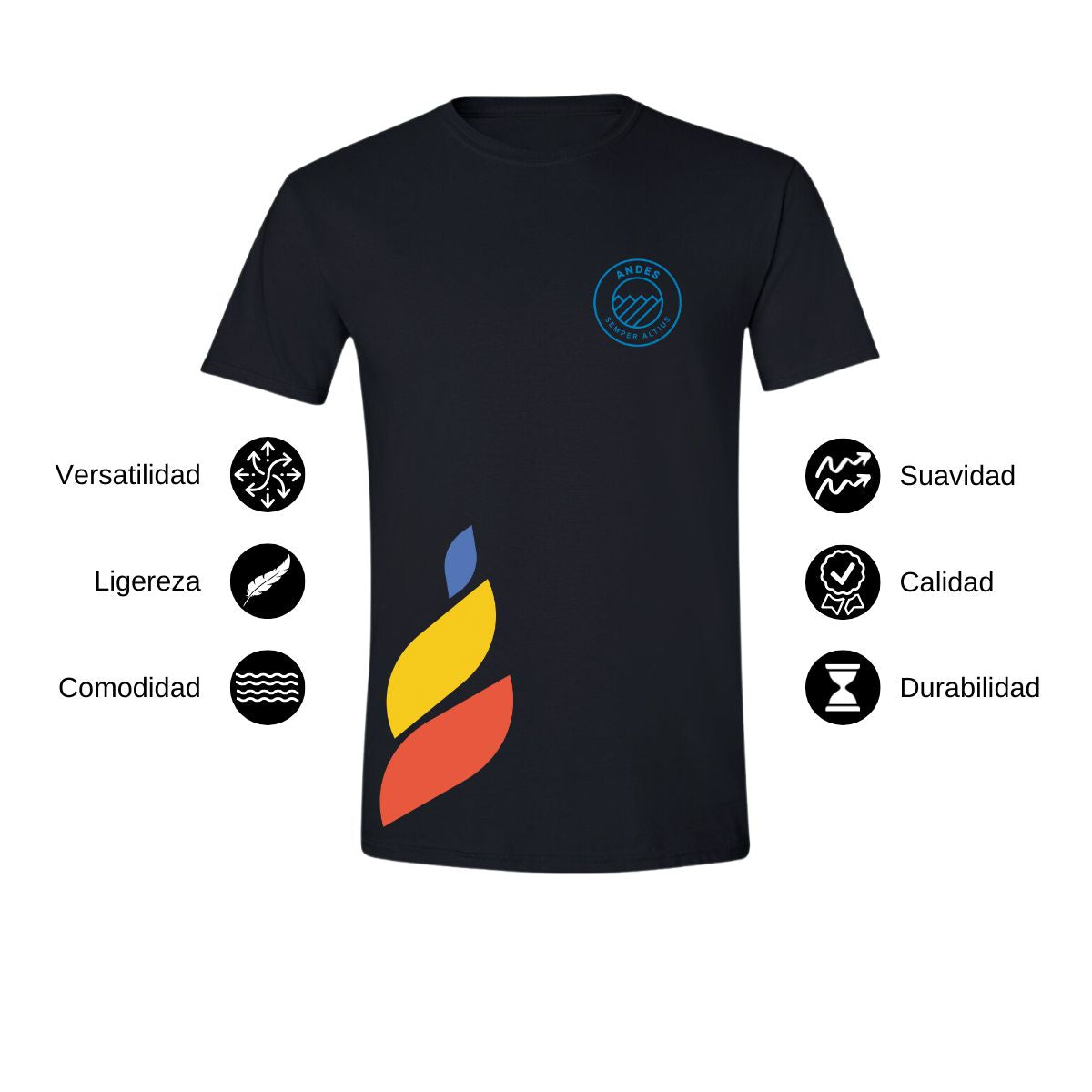 Playera Hombre Algodón Torneo de la Amistad D1E Andes