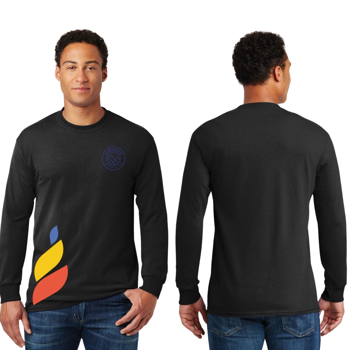 Playera Manga Larga Unisex Algodón Torneo de la Amistad D1E Himalaya