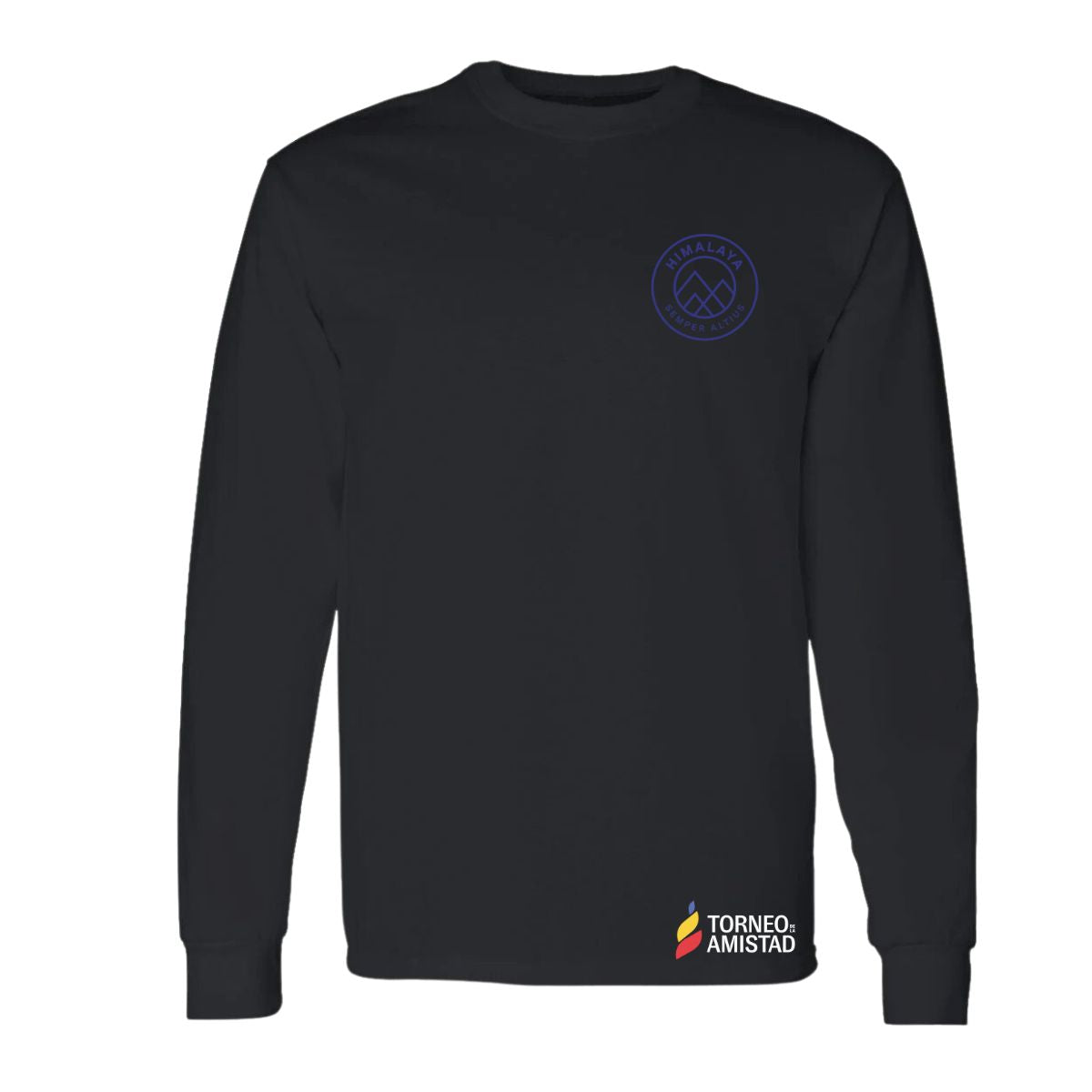 Playera Manga Larga Unisex Algodón Torneo de la Amistad D2E Himalaya