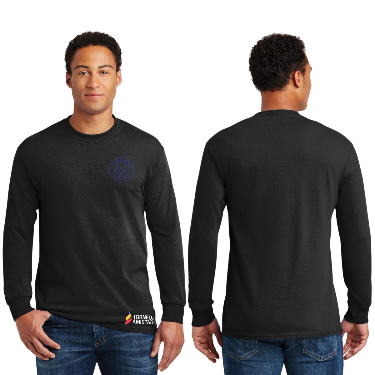 Playera Manga Larga Unisex Algodón Torneo de la Amistad D2E Himalaya