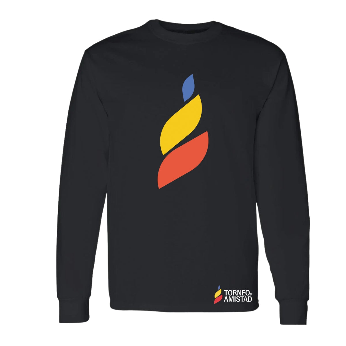 Playera Manga Larga Unisex Algodón Torneo de la Amistad D4