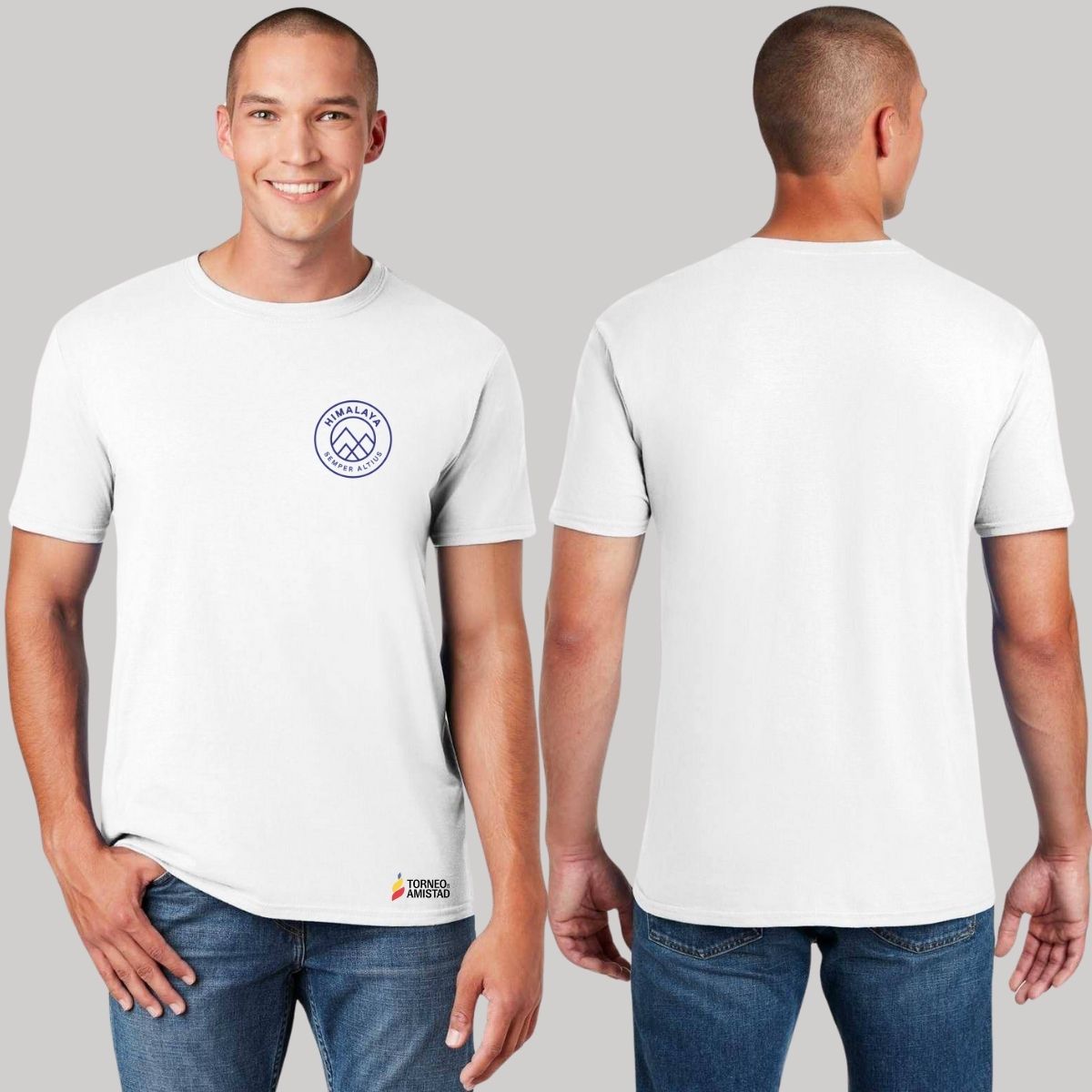 Playera Hombre Algodón Torneo de la Amistad D2E Himalaya