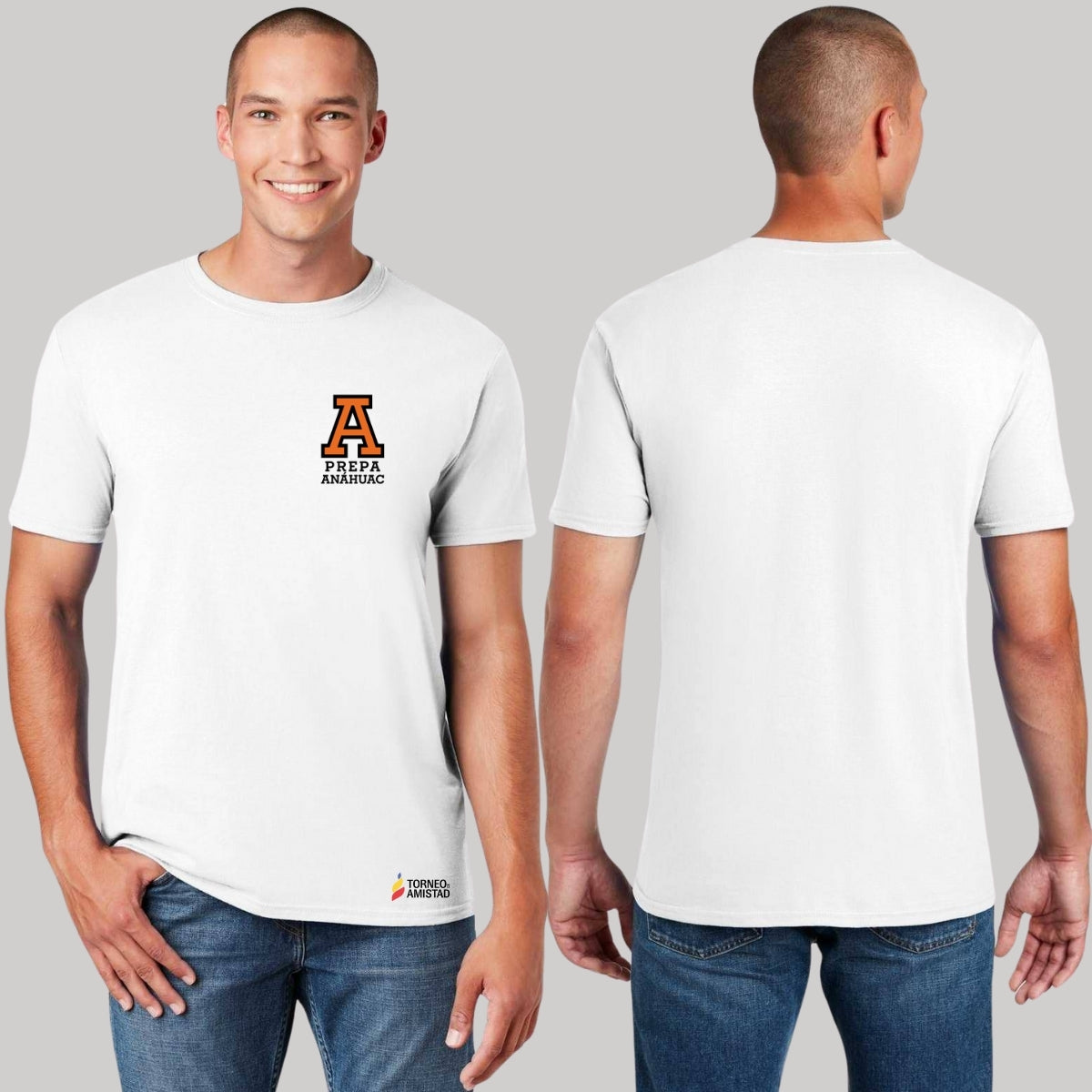 Playera Hombre Algodón Torneo de la Amistad D2E Prepa Anahuac