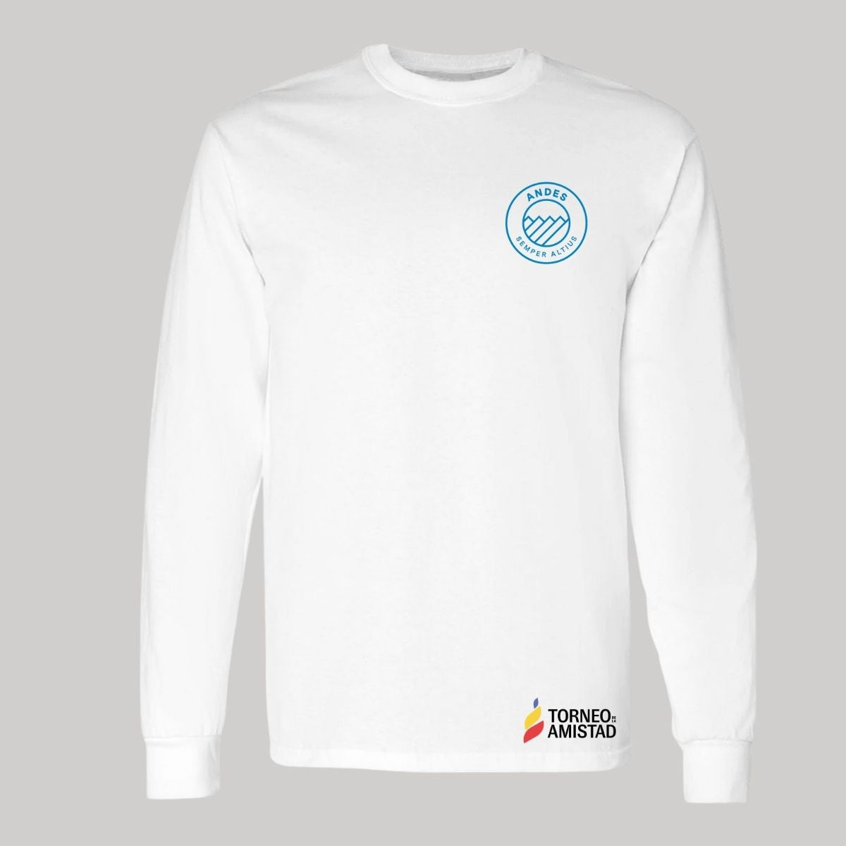 Playera Manga Larga Unisex Algodón Torneo de la Amistad D2E Andes