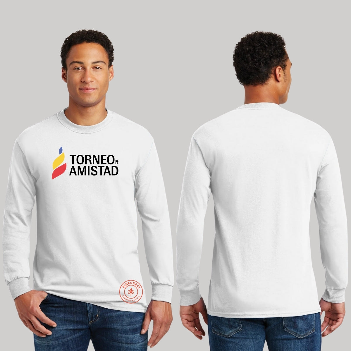 Playera Manga Larga Unisex Algodón Torneo de la Amistad D3T Pinecrest