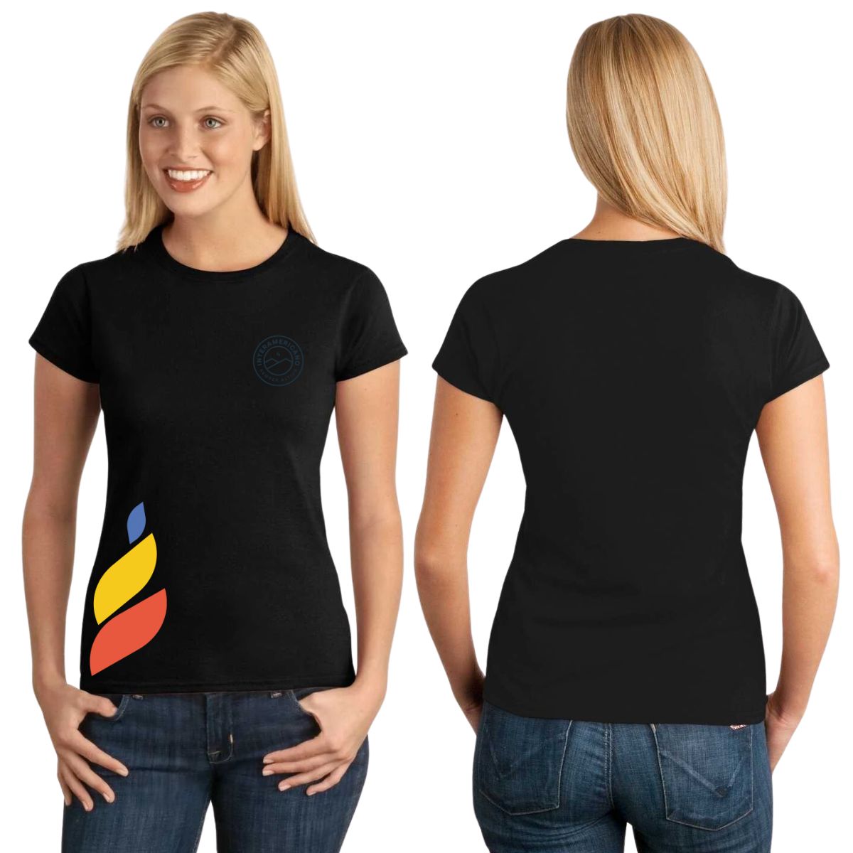 Playera Mujer Algodón Torneo de la Amistad D1E Interamericano
