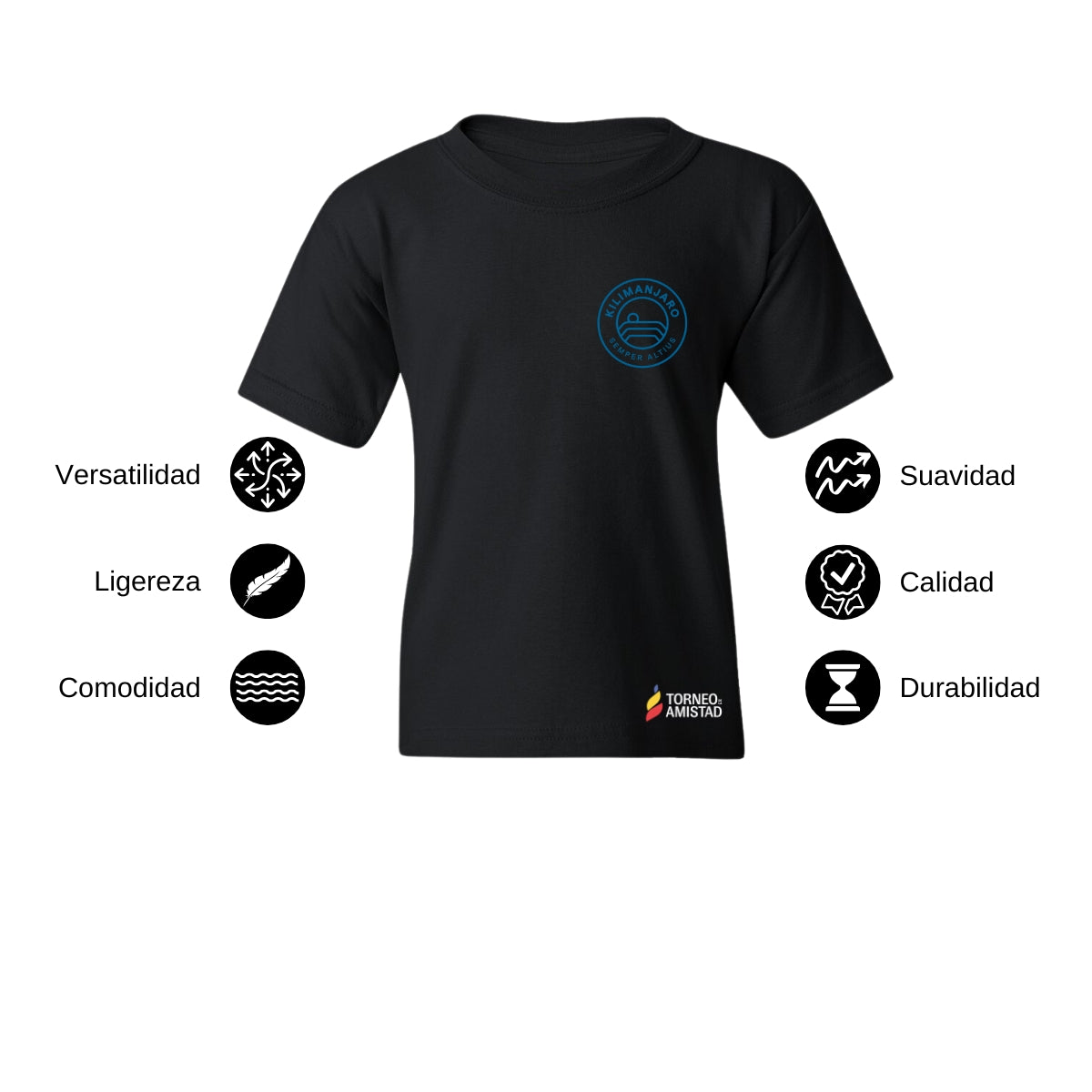 Playera Infantil Algodón Torneo de la Amistad D2E Kilimanjaro