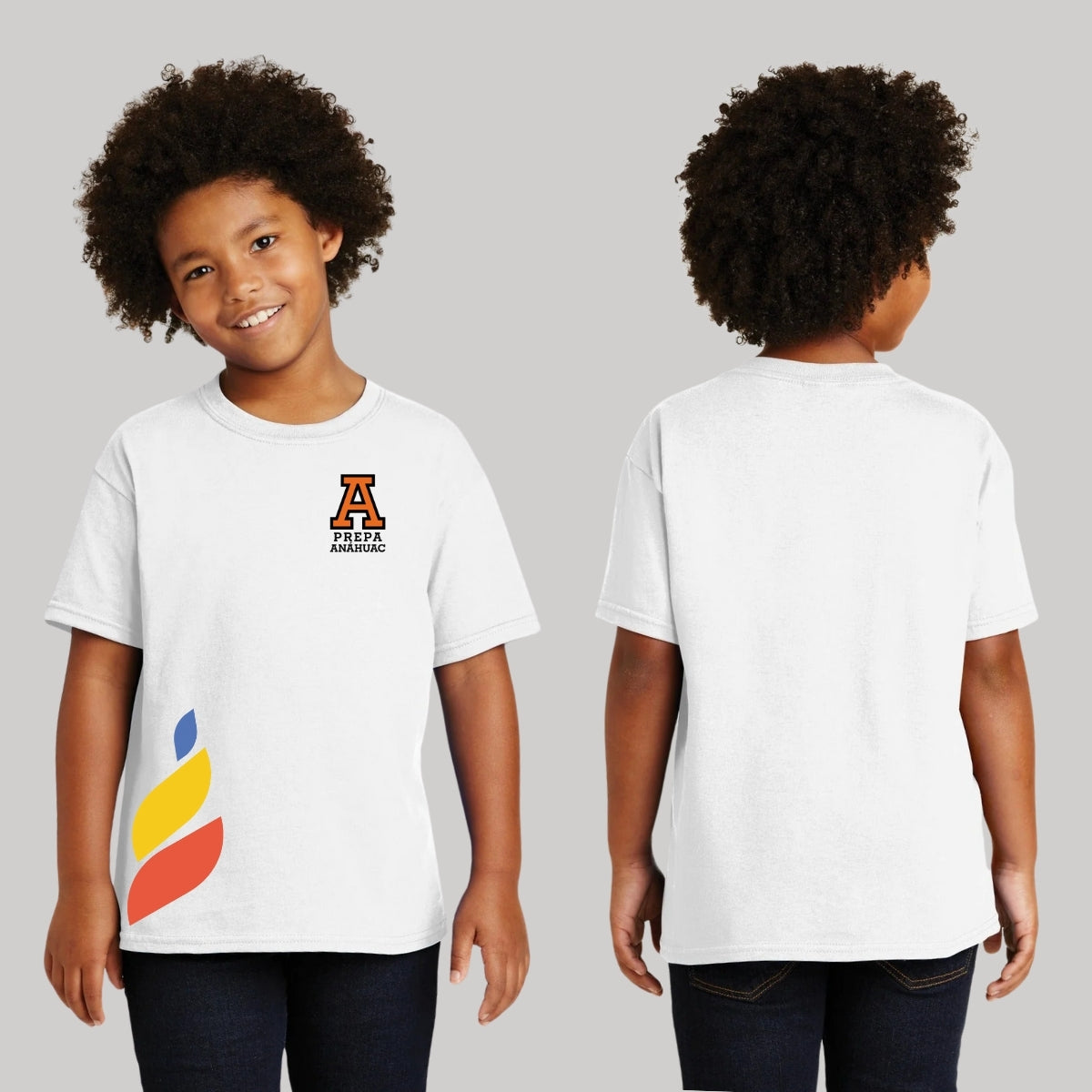 Playera Infantil Algodón Torneo de la Amistad D1E Prepa Anahuac