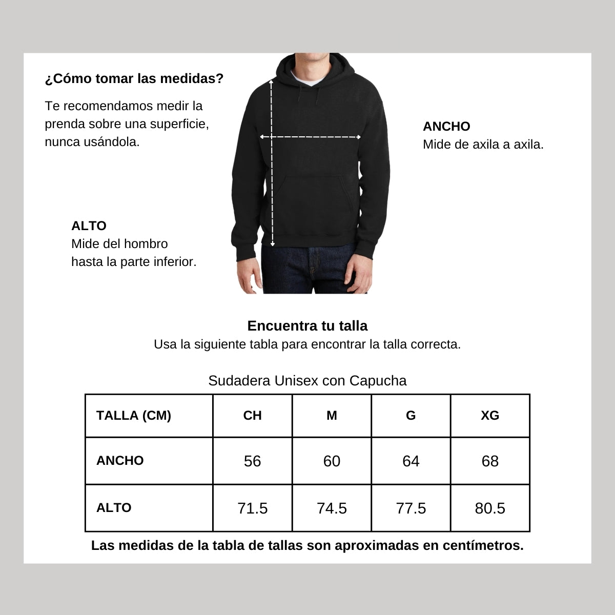 Sudadera Hoodie Unisex Algodón Poliéster Torneo de la Amistad D2
