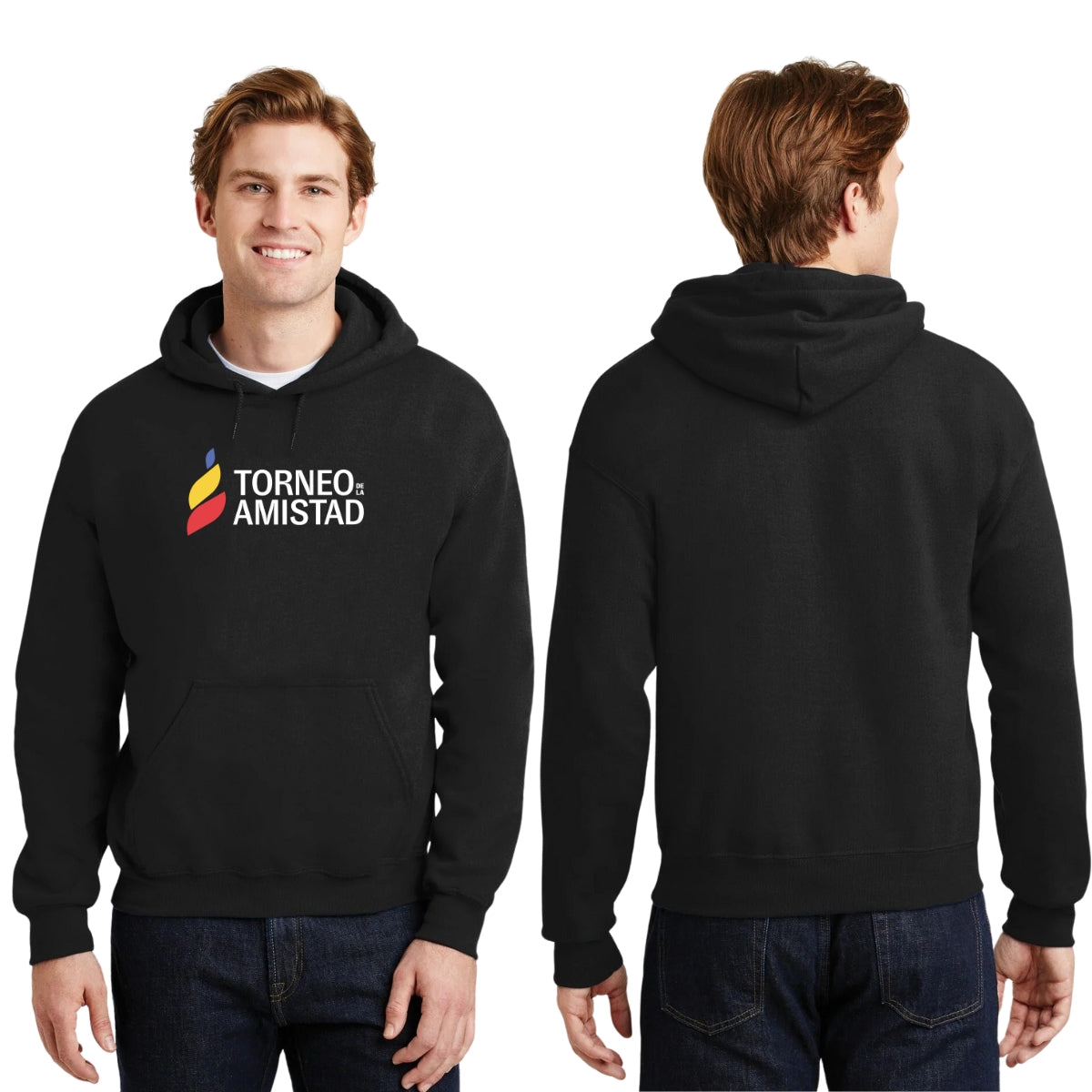 Sudadera Hoodie Unisex Algodón Poliéster Torneo de la Amistad D3