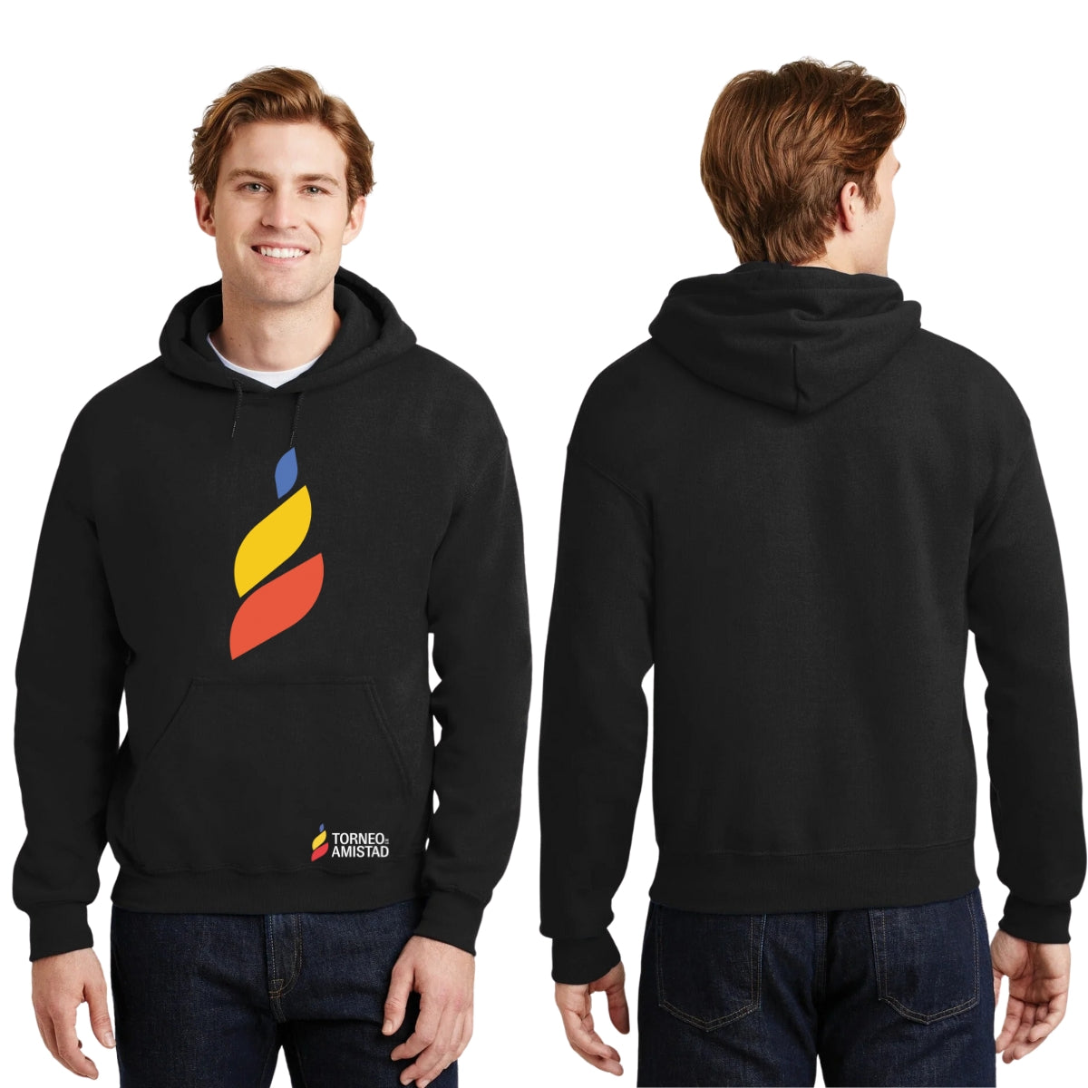 Sudadera Hoodie Unisex Algodón Poliéster Torneo de la Amistad D4