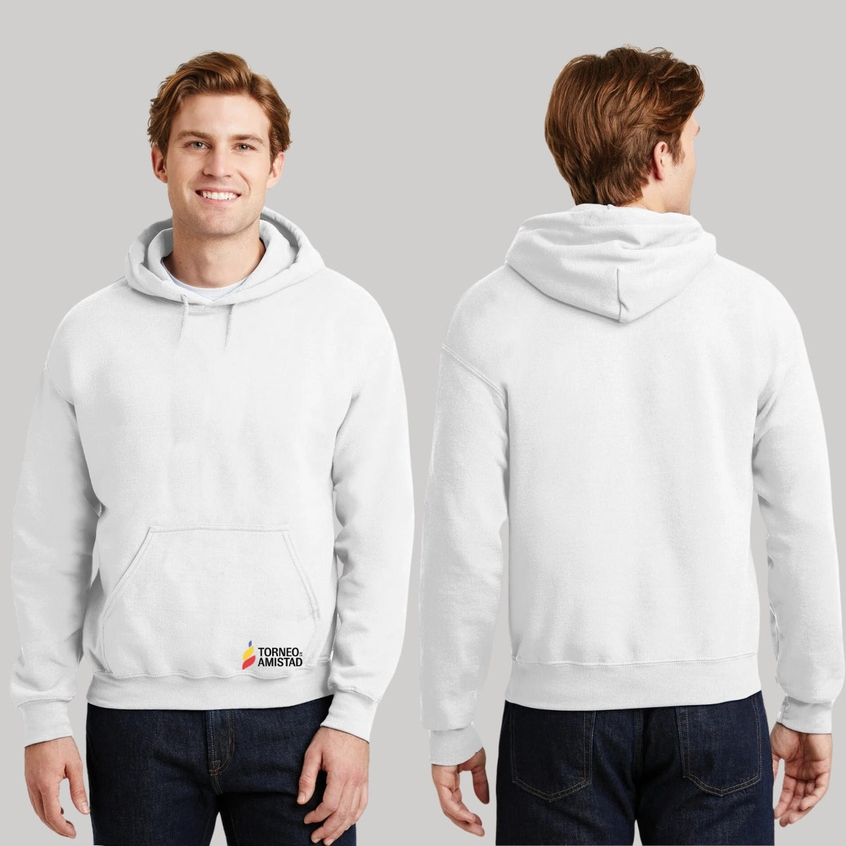 Sudadera Hoodie Unisex Algodón Poliéster Torneo de la Amistad D2