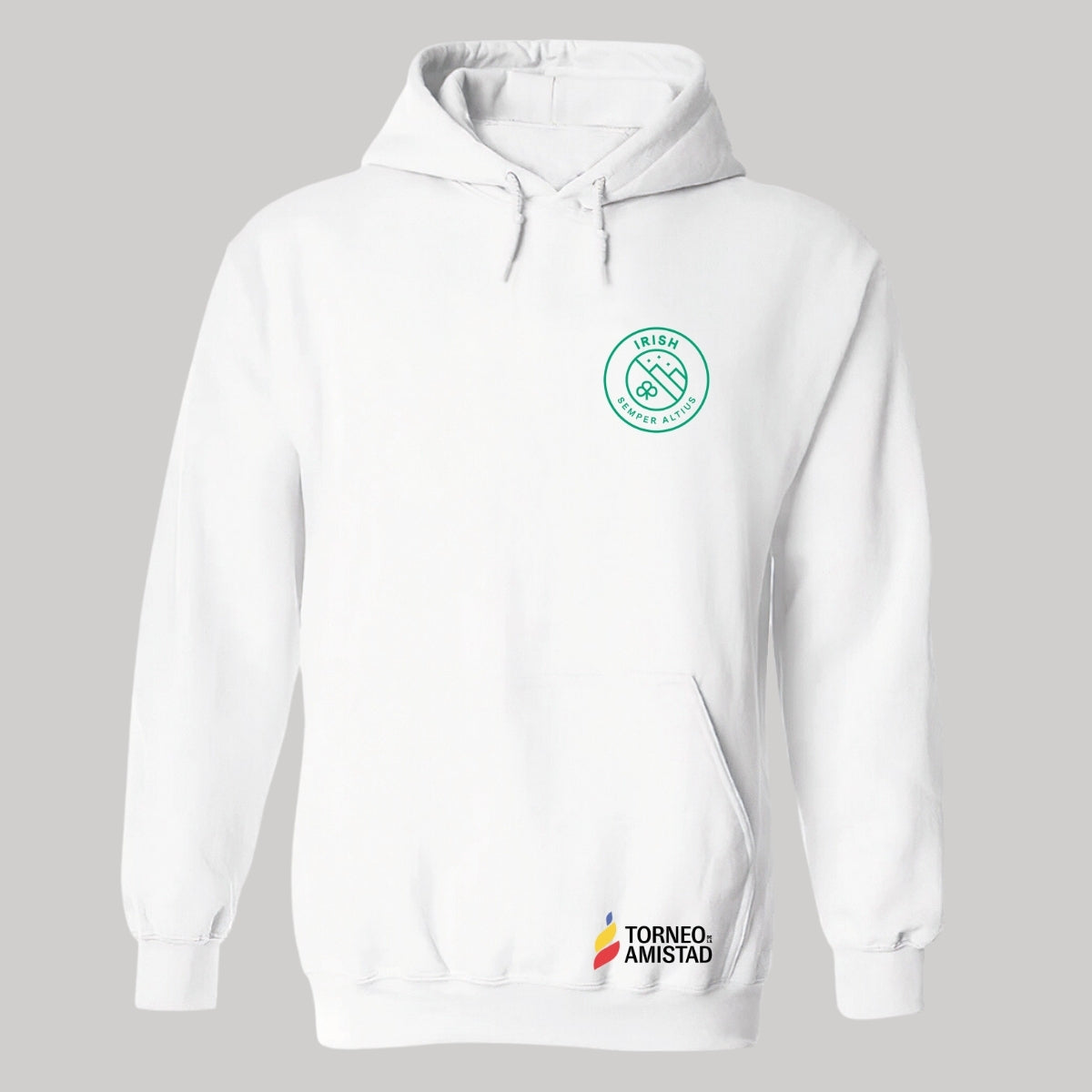 Sudadera Hoodie Unisex Algodón Poliéster Torneo de la Amistad D2E Irish