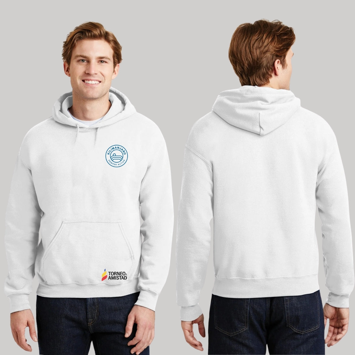 Sudadera Hoodie Unisex Algodón Poliéster Torneo de la Amistad D2E Kilimanjaro