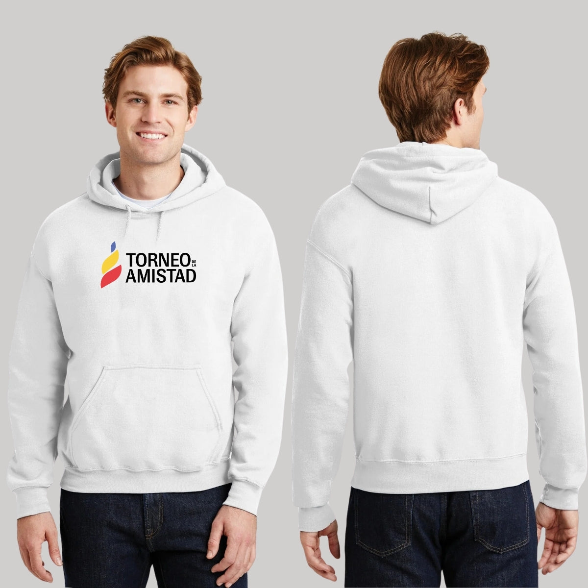 Sudadera Hoodie Unisex Algodón Poliéster Torneo de la Amistad D3