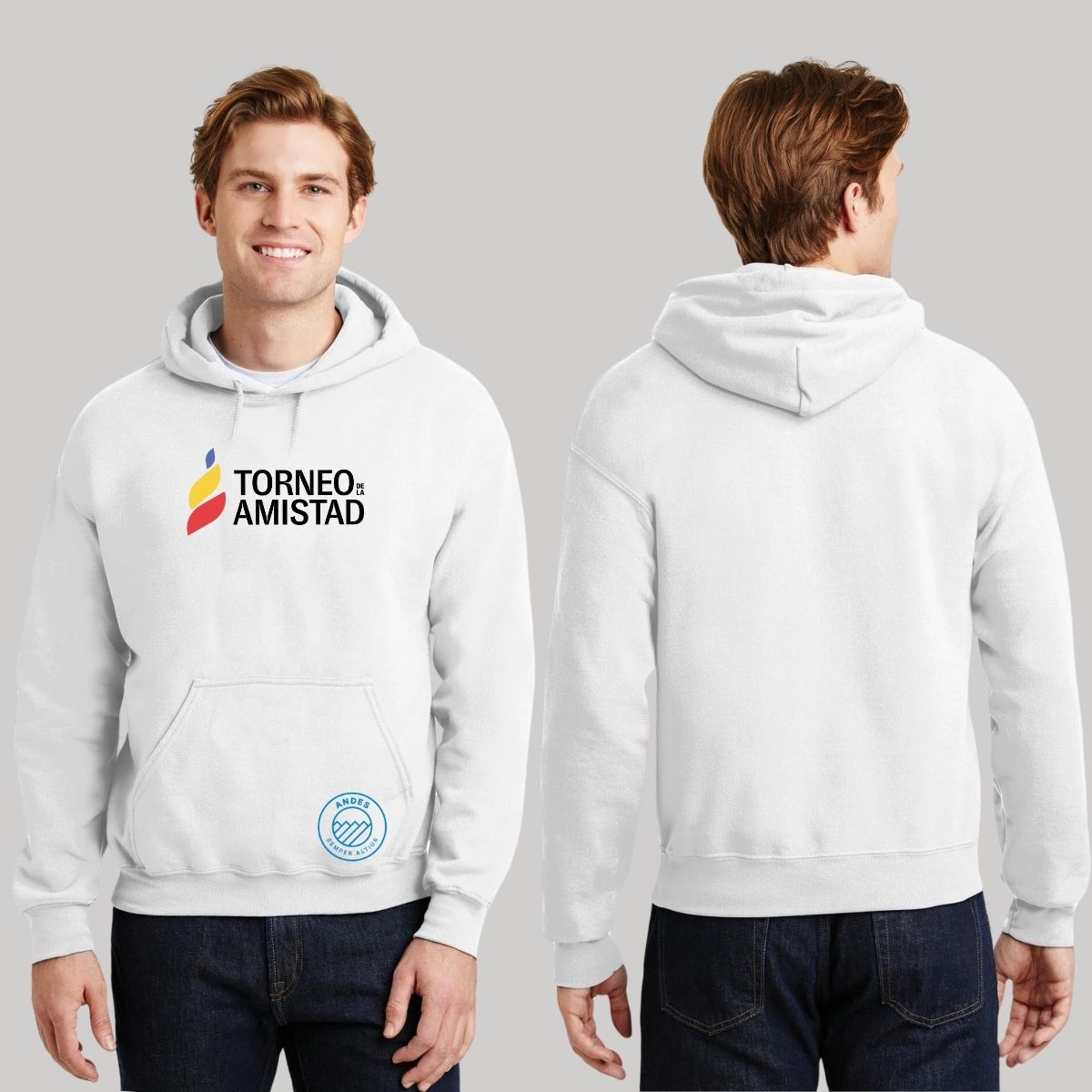 Sudadera Hoodie Unisex Algodón Poliéster Torneo de la Amistad D3T Andes