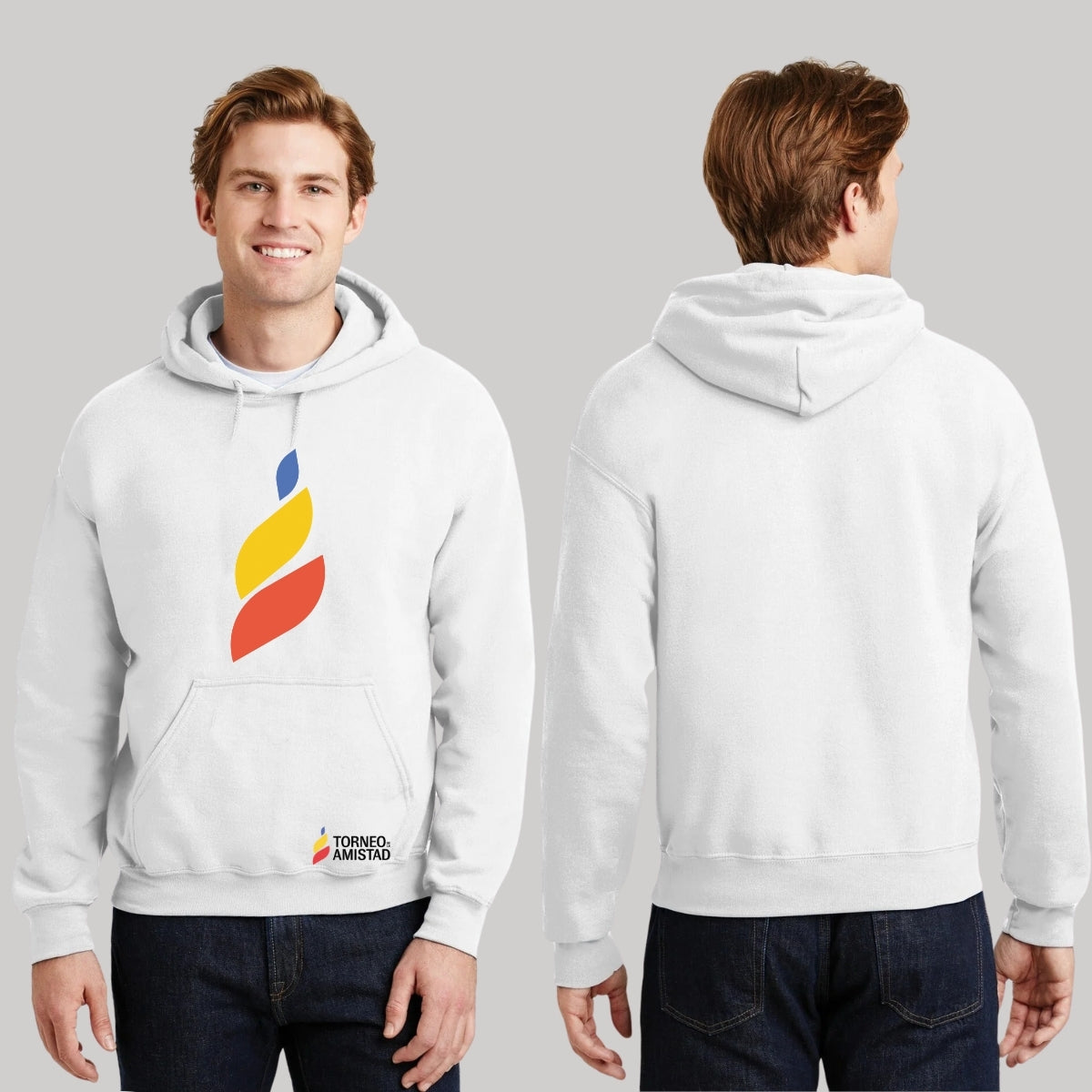 Sudadera Hoodie Unisex Algodón Poliéster Torneo de la Amistad D4