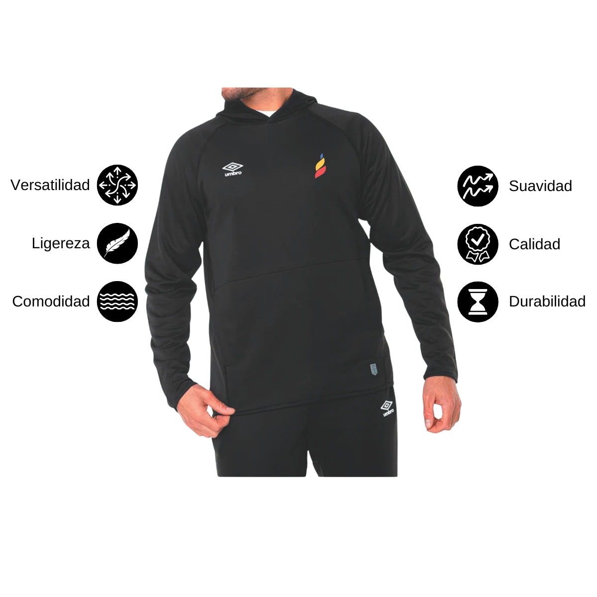 Sudadera Hoodie Umbro Unisex Torneo de la Amistad D5
