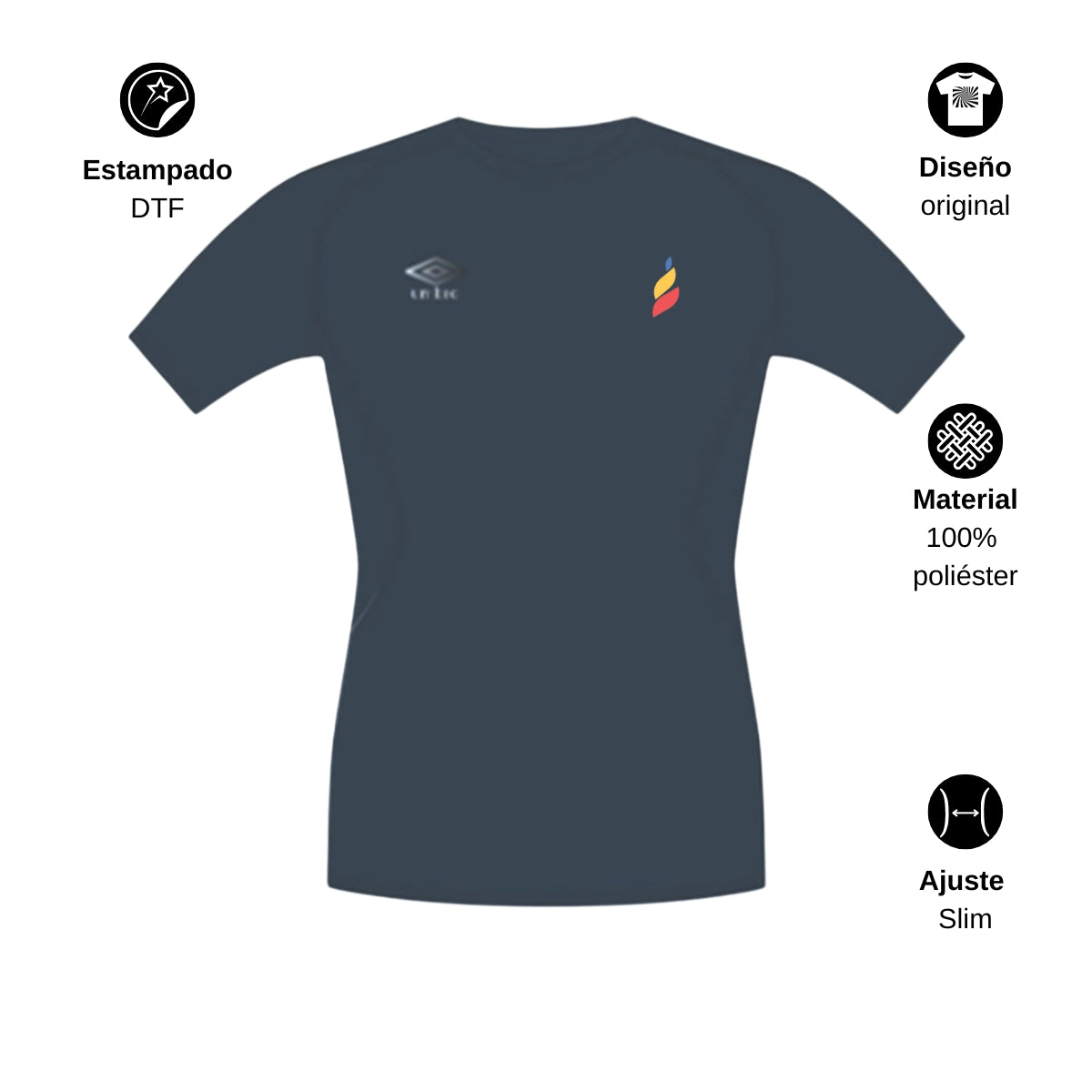 Jersey Manga Corta Umbro Unisex Torneo de la Amistad D5