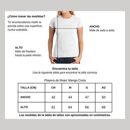 Playera Mujer Algodón Torneo de la Amistad D1E Pinecrest