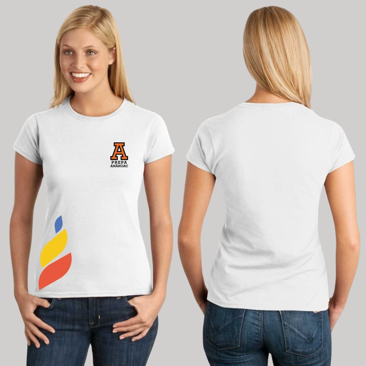 Playera Mujer Algodón Torneo de la Amistad D1E Prepa Anahuac