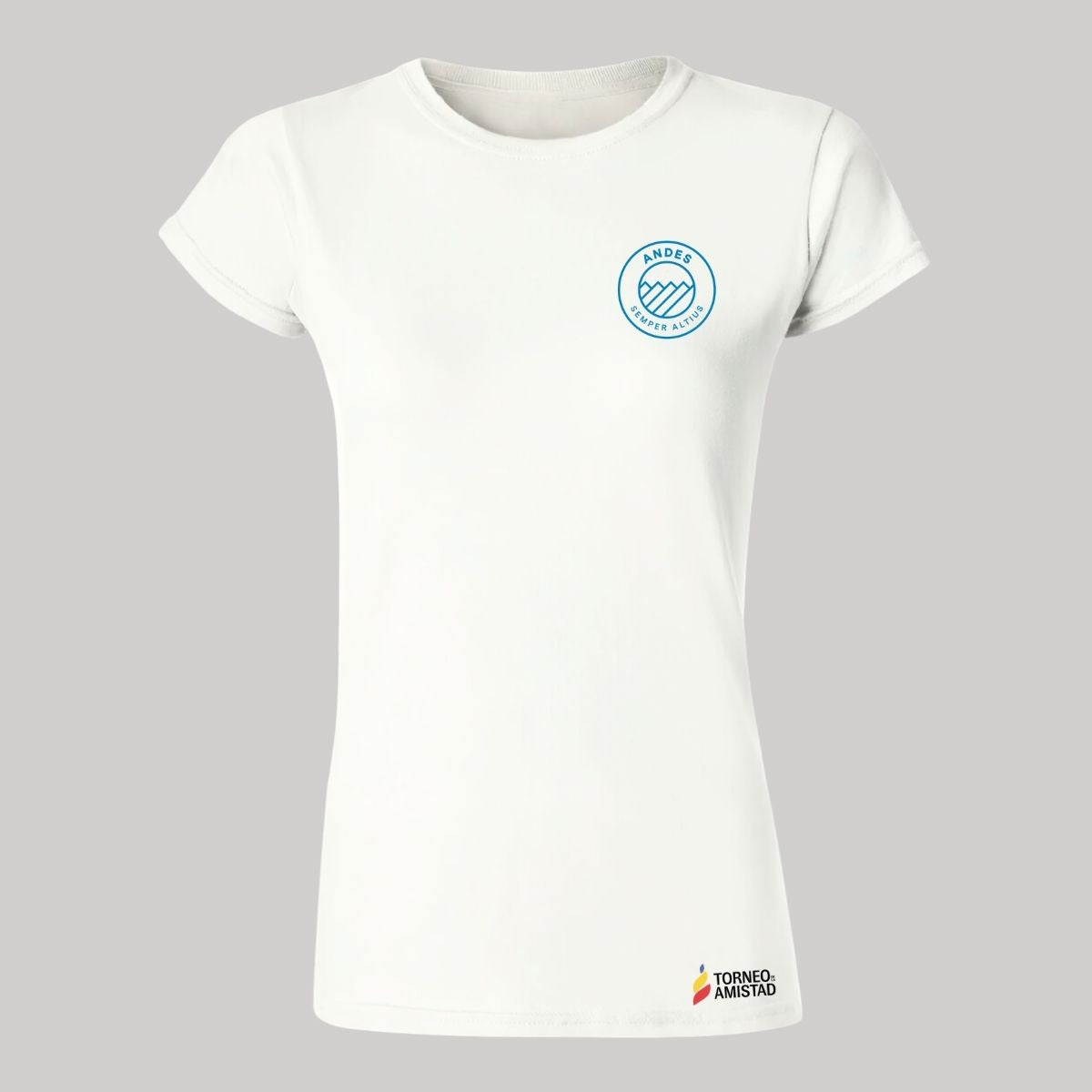 Playera Mujer Algodón Torneo de la Amistad D2E Andes