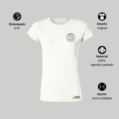 Playera Mujer Algodón Torneo de la Amistad D2E Everest