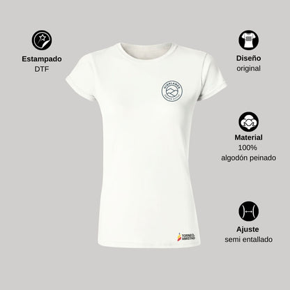 Playera Mujer Algodón Torneo de la Amistad D2E Highlands